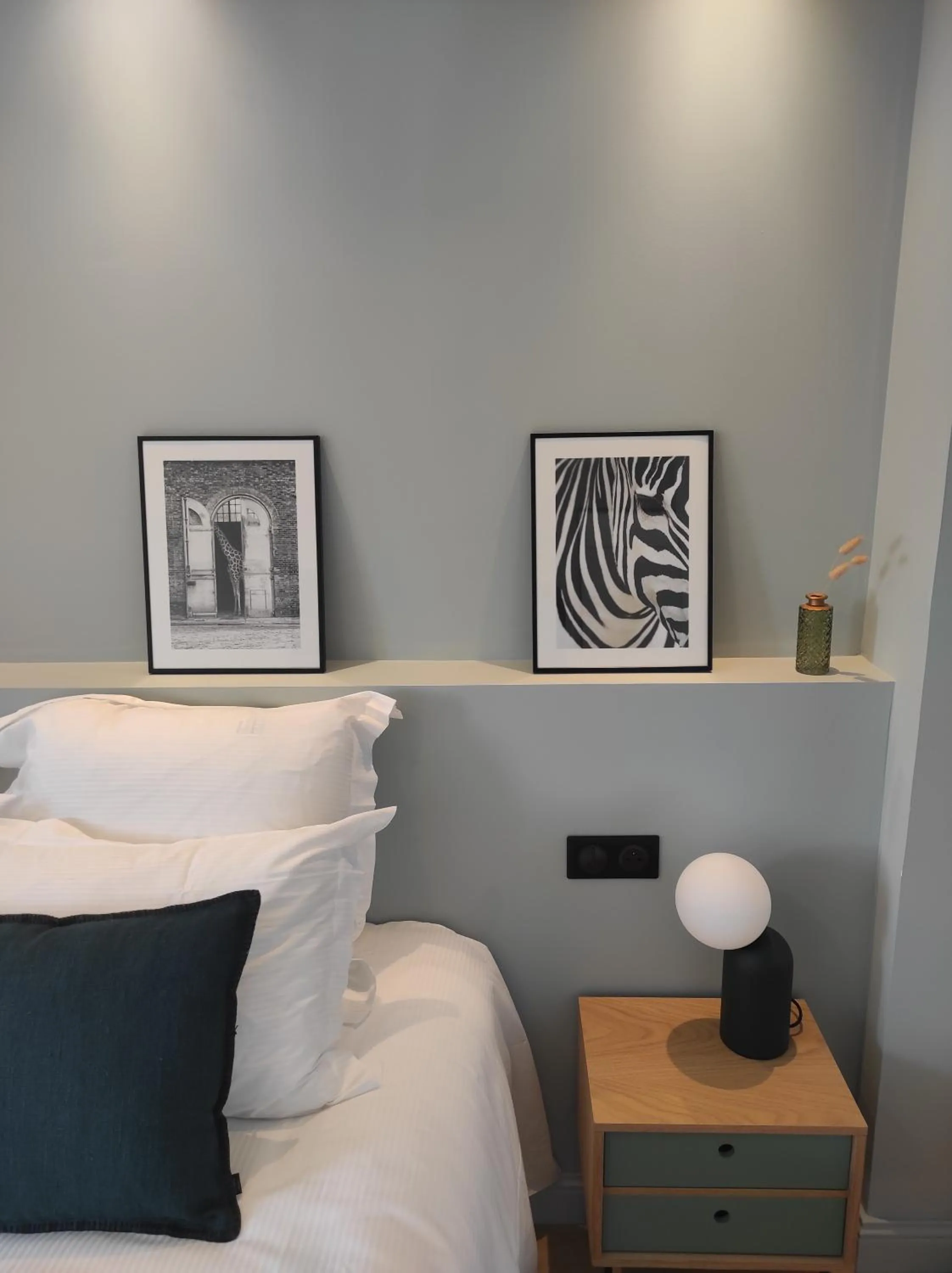 Bedroom, Bed in Appart hôtel & Spa La Villa du Port