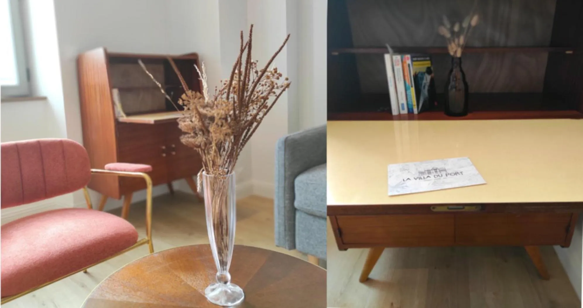 Living room in Appart hôtel & Spa La Villa du Port