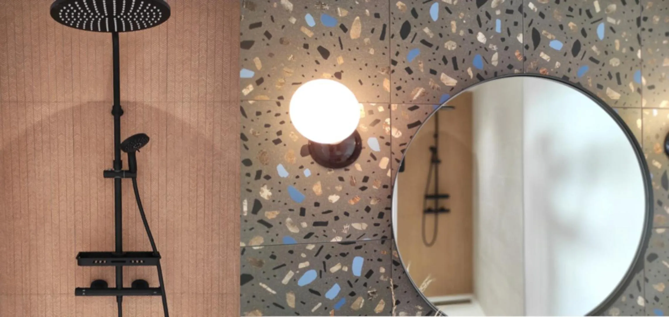 Shower in Appart hôtel & Spa La Villa du Port