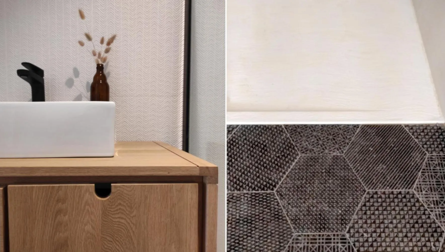 Bathroom in Appart hôtel & Spa La Villa du Port