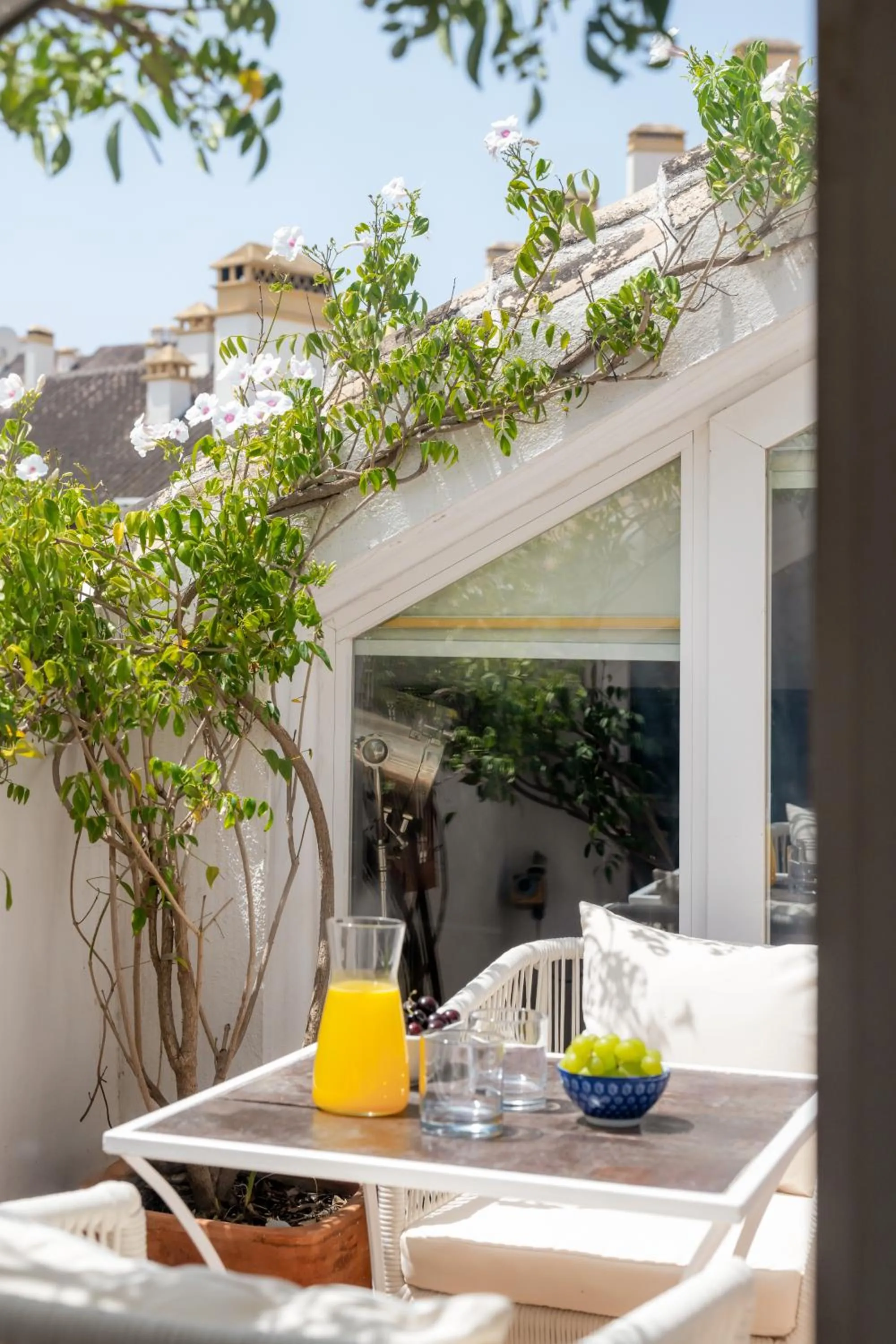 Balcony/Terrace in Molo Luxury Suites Puerto Banus