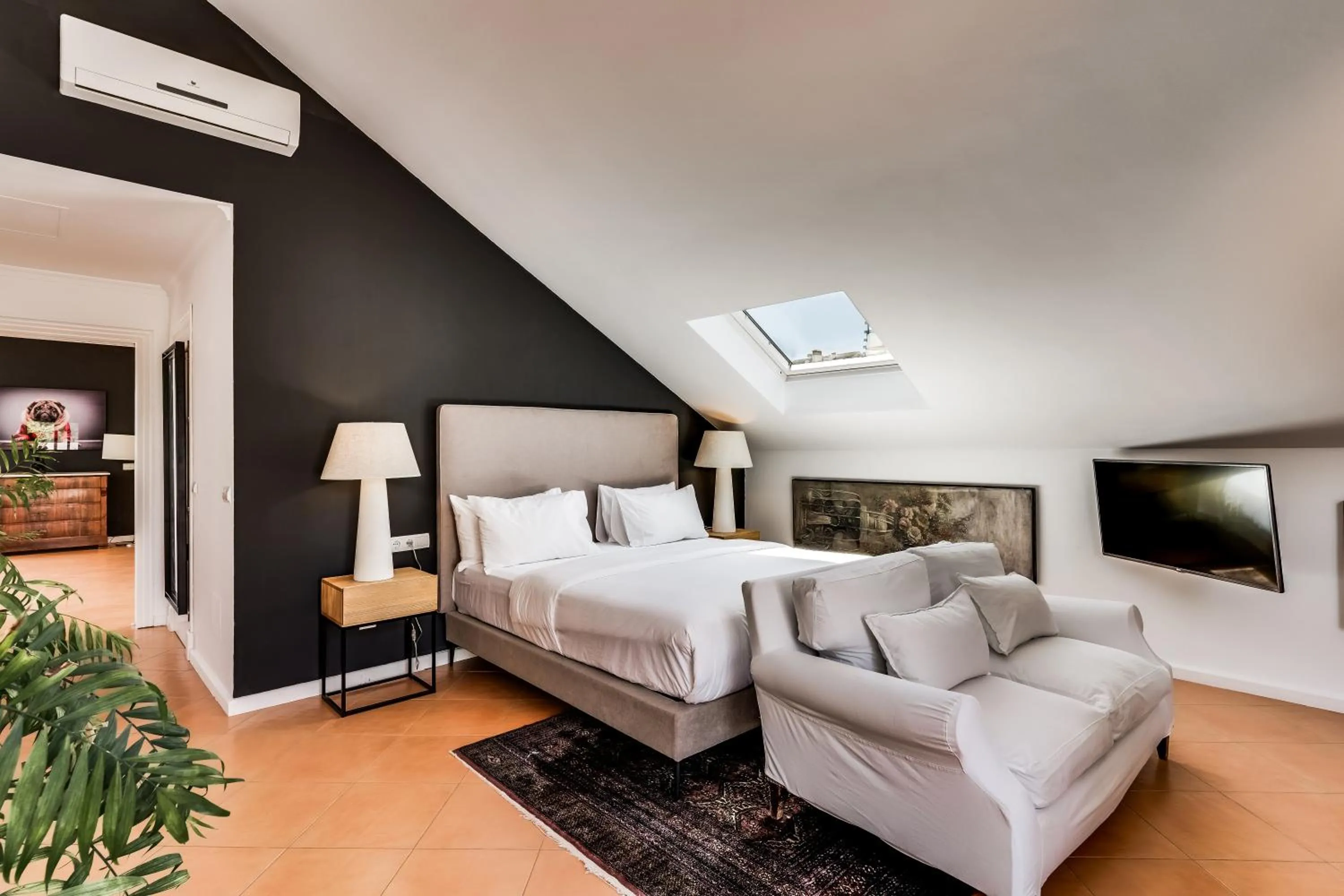 Bedroom in Molo Luxury Suites Puerto Banus