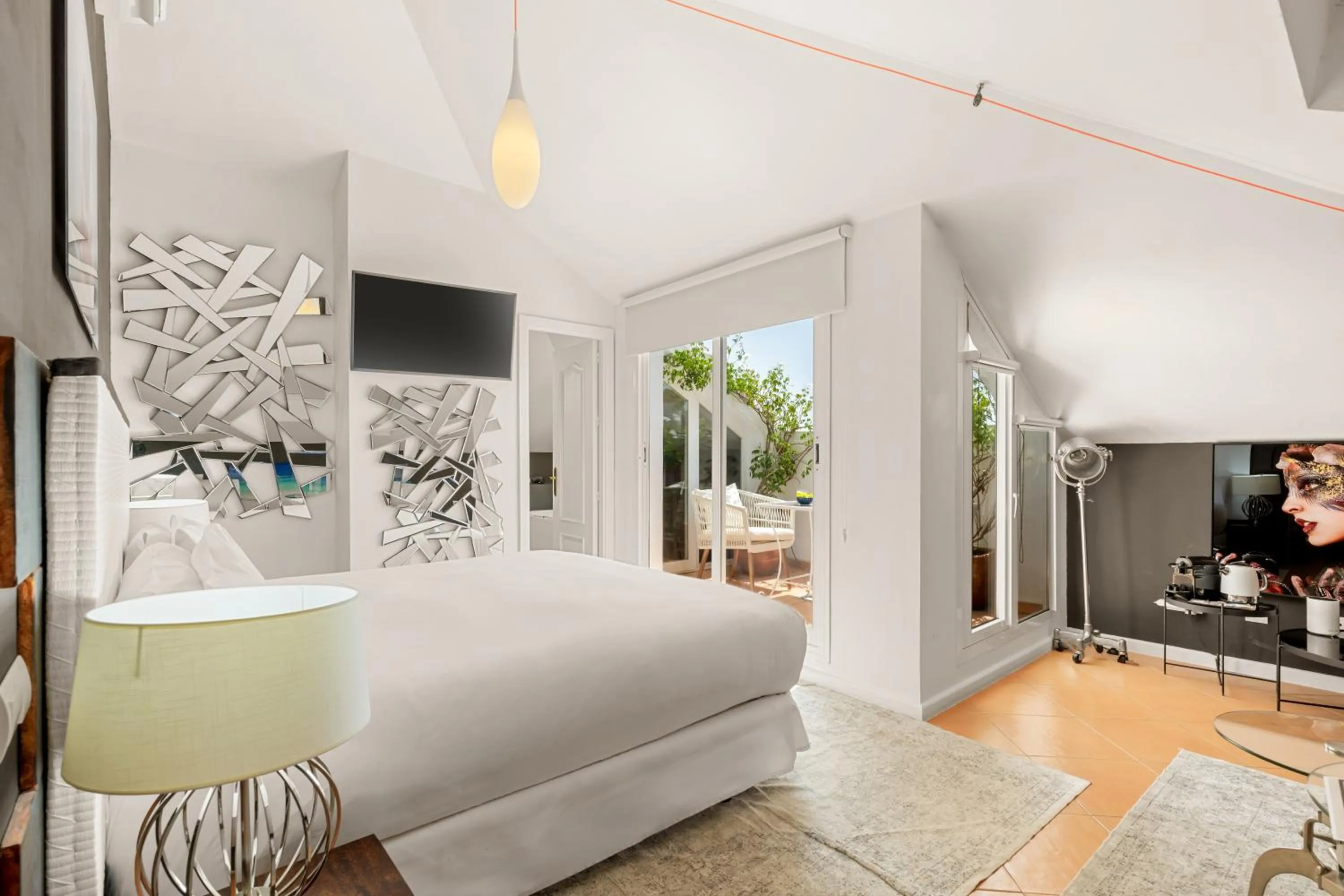 Bedroom in Molo Luxury Suites Puerto Banus