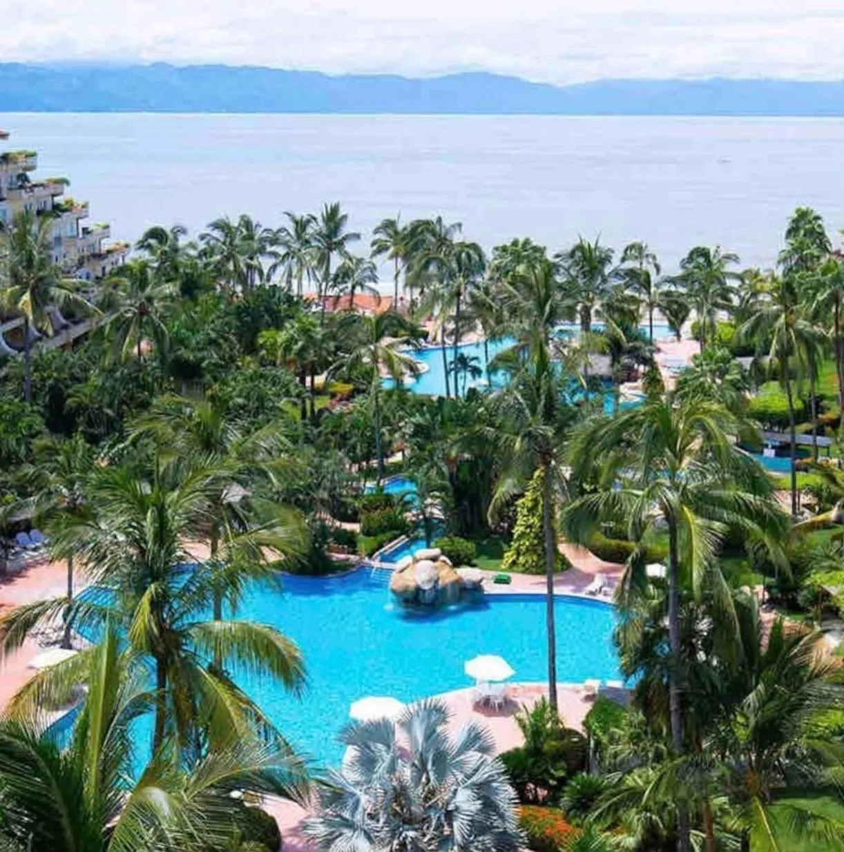 Swimming pool in Velas Vallarta Condo