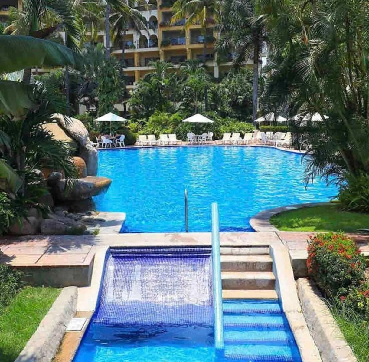 Swimming pool in Velas Vallarta Condo