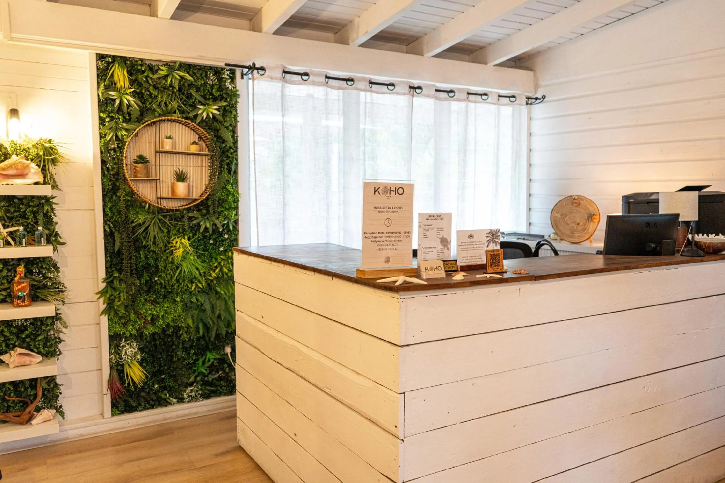 Lobby or reception in Koho SXM - ex Hevea Hotel
