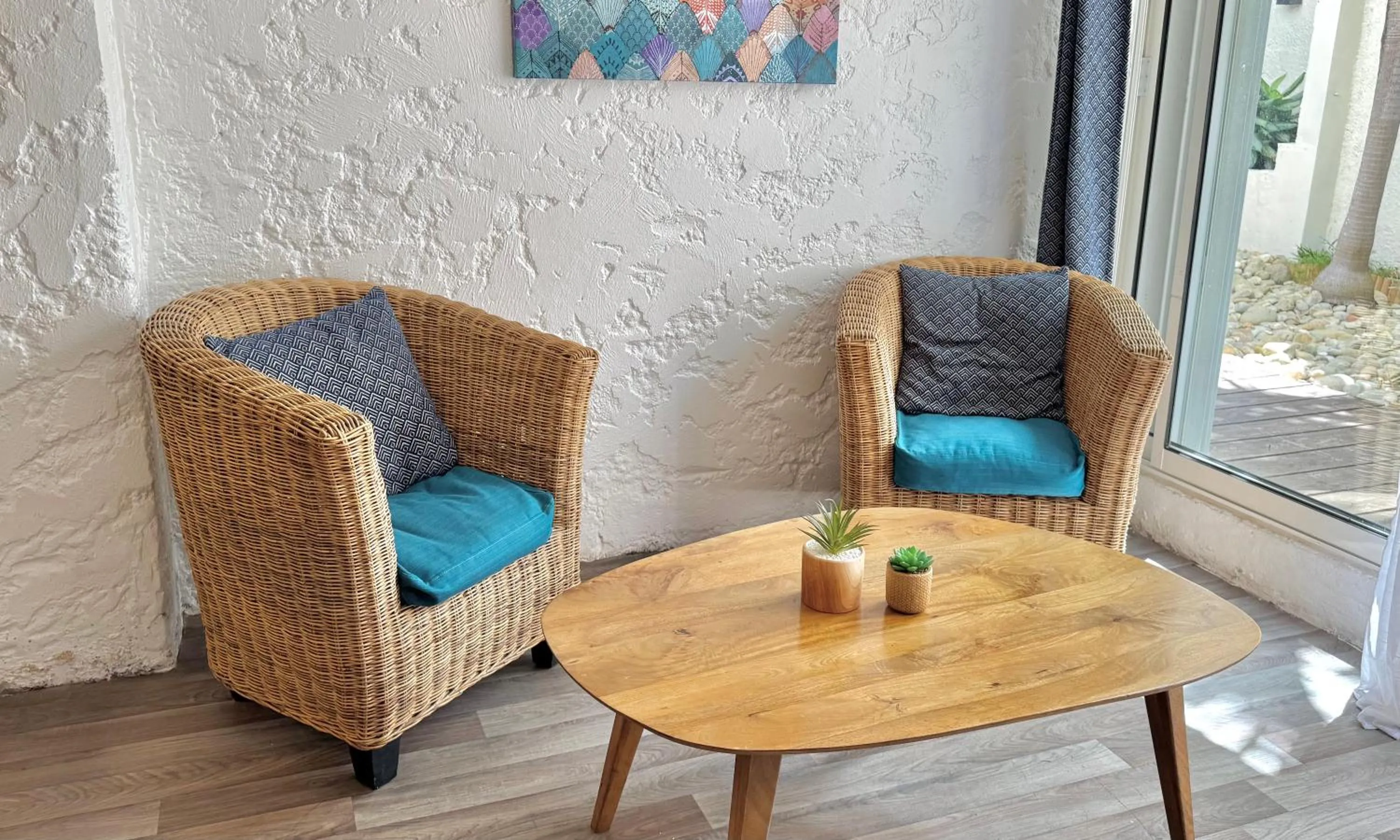 Living room in Koho SXM - ex Hevea Hotel