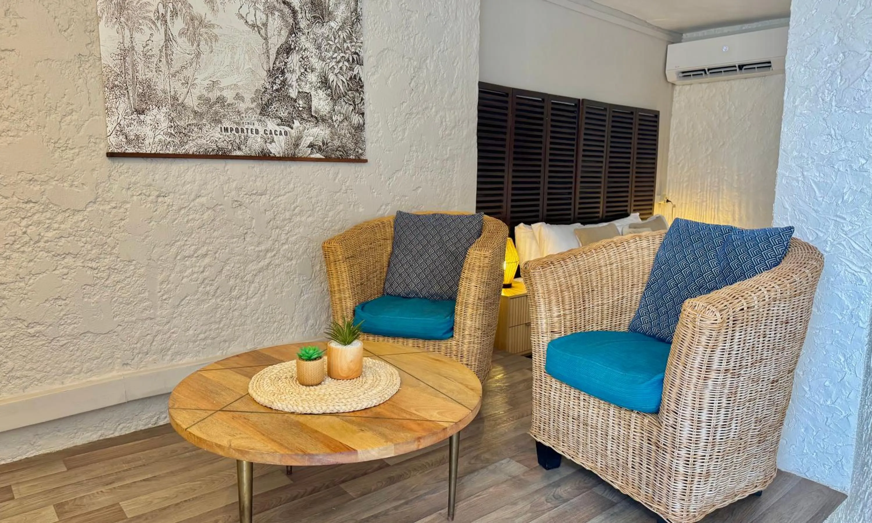 Living room in Koho SXM - ex Hevea Hotel