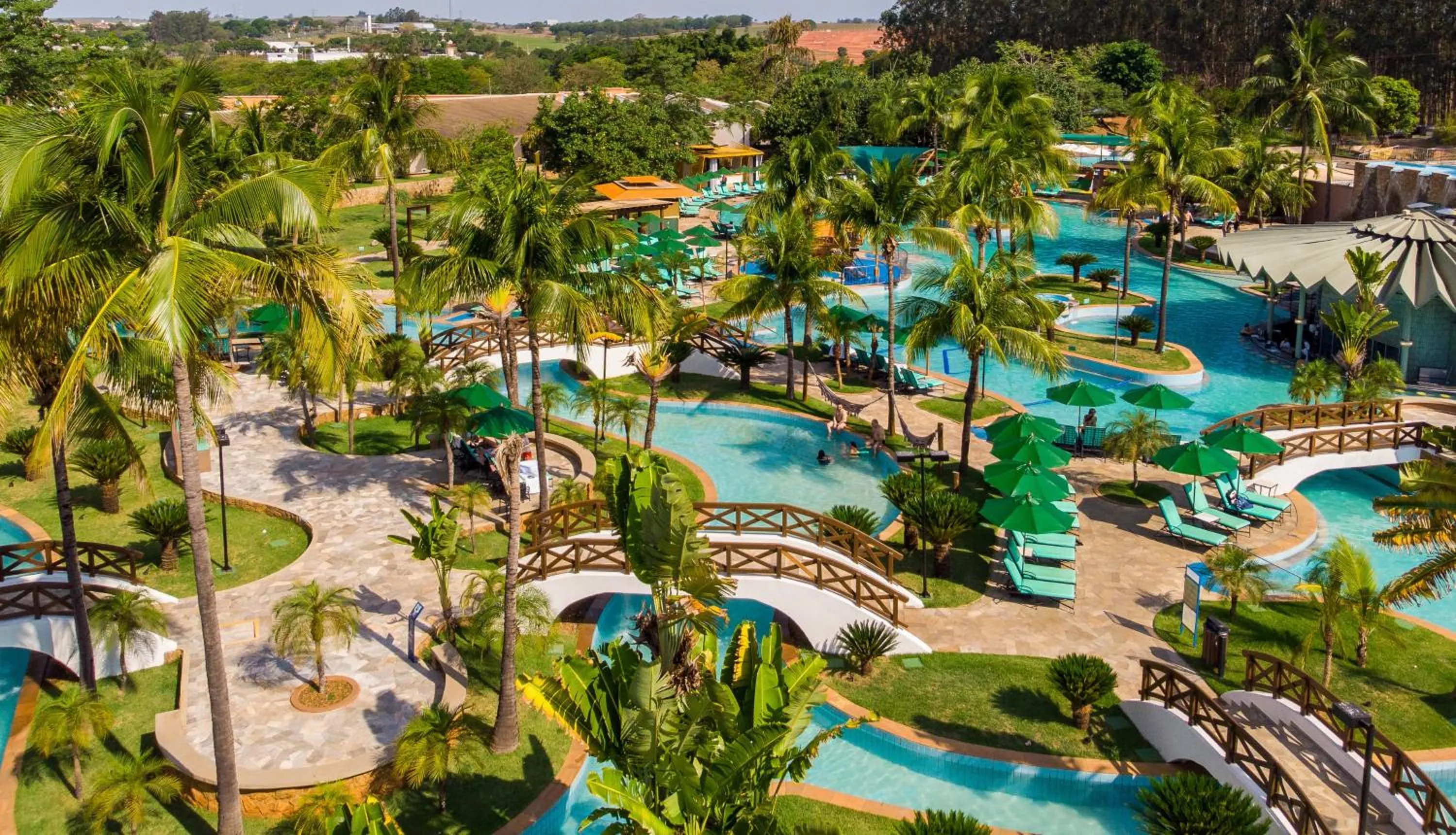 Aqua park in Blue Tree Thermas de Lins Resort