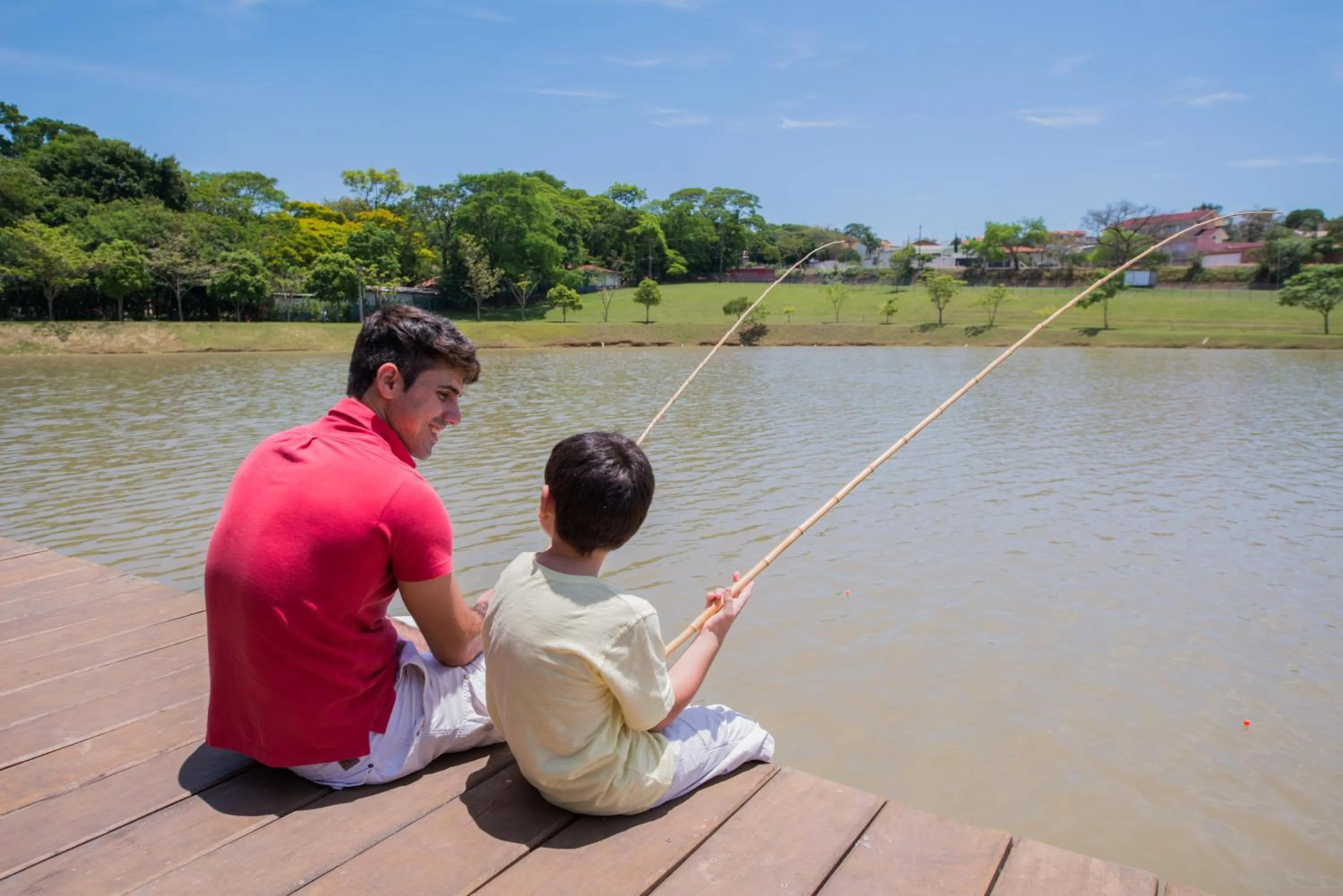 Fishing in Blue Tree Thermas de Lins Resort
