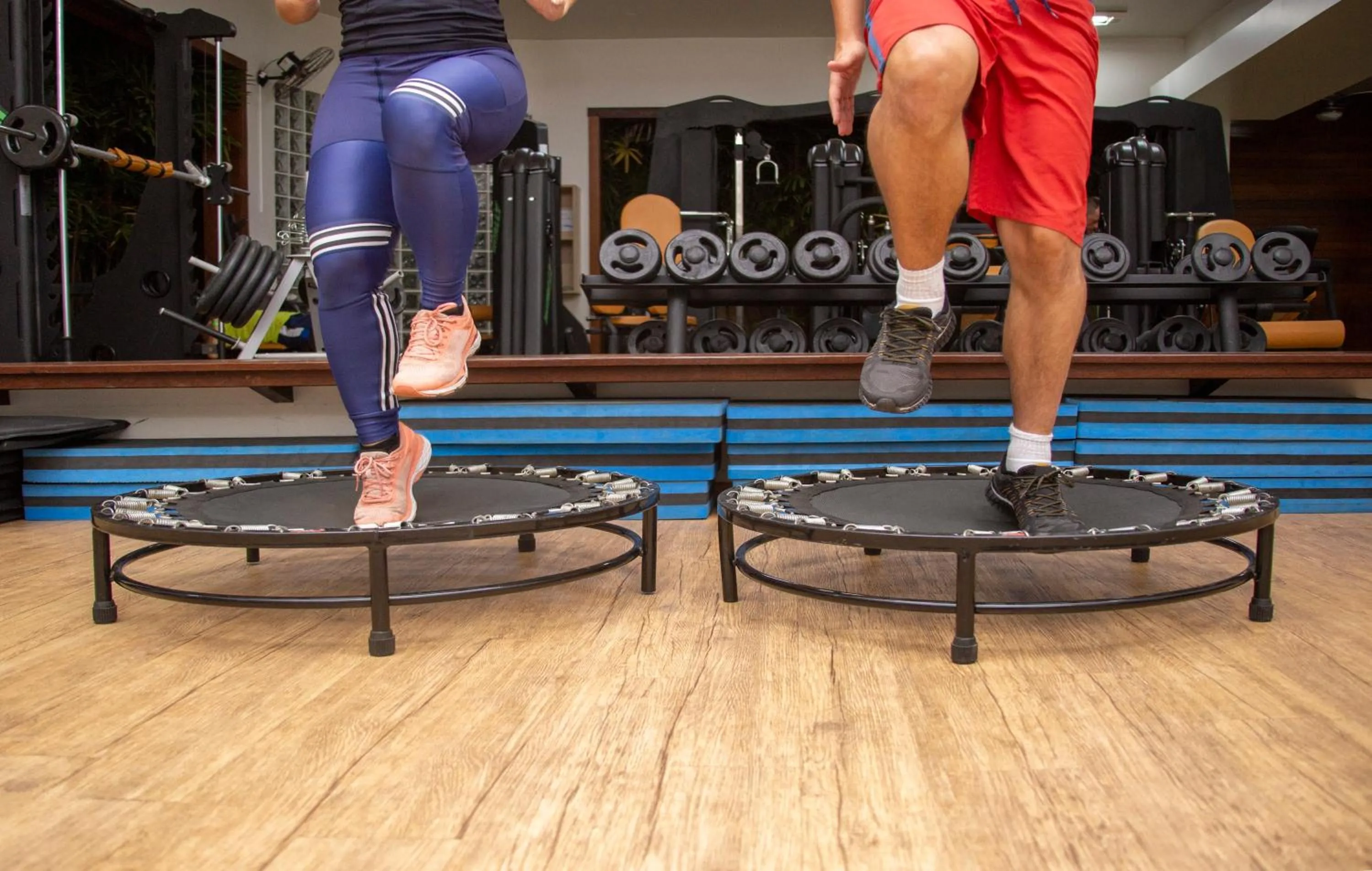 People in Blue Tree Thermas de Lins Resort