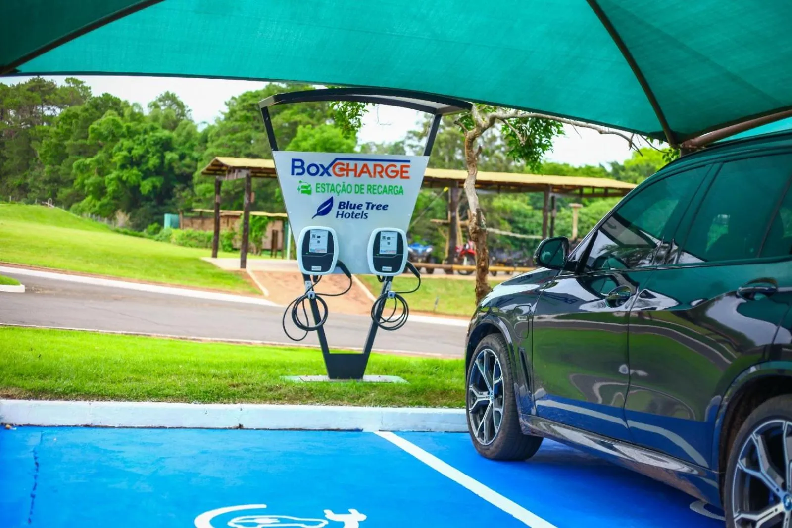 Parking in Blue Tree Thermas de Lins Resort