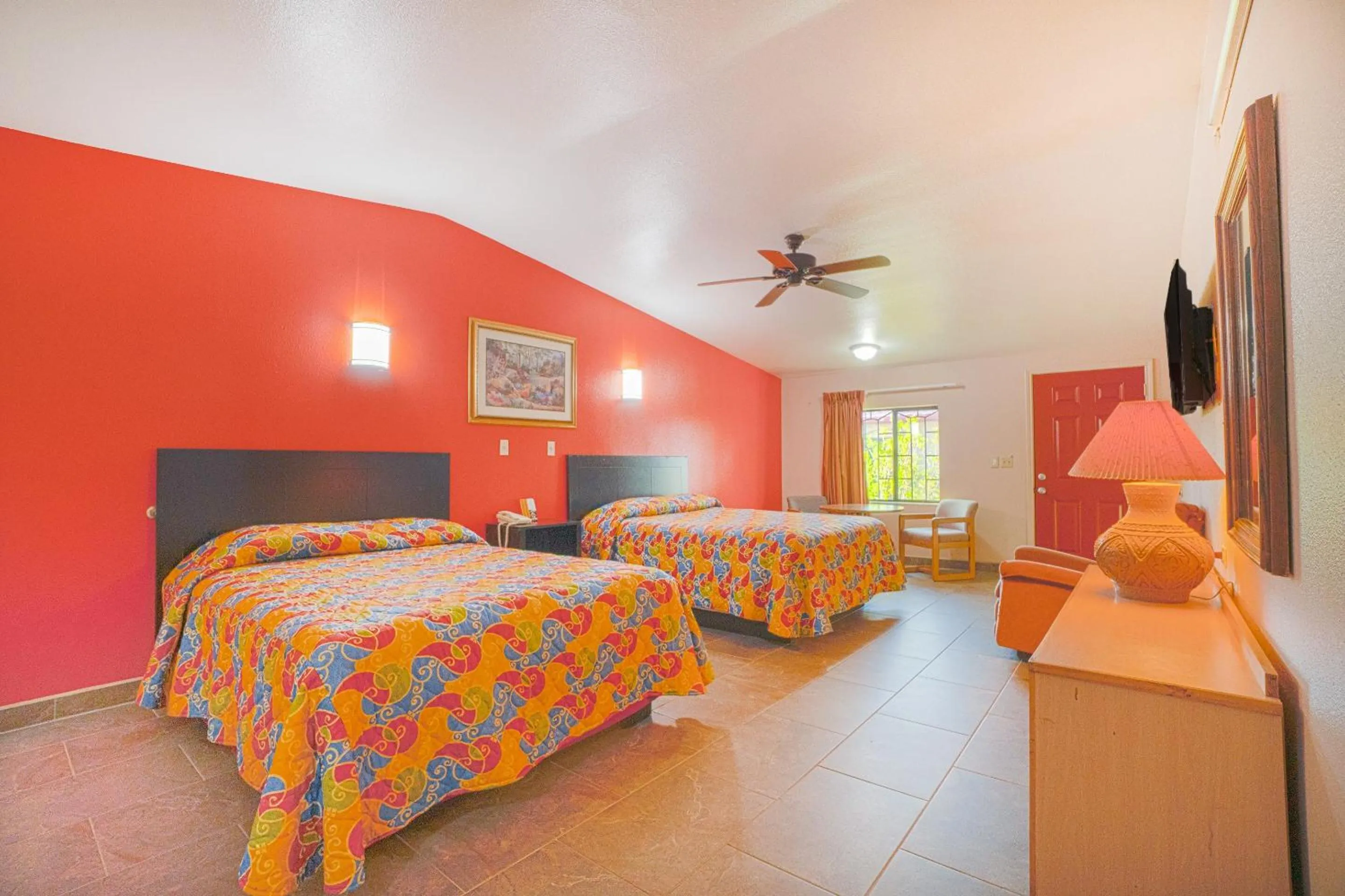 Bedroom, Bed in Vali Ho Motel By OYO Weslaco Mercedes