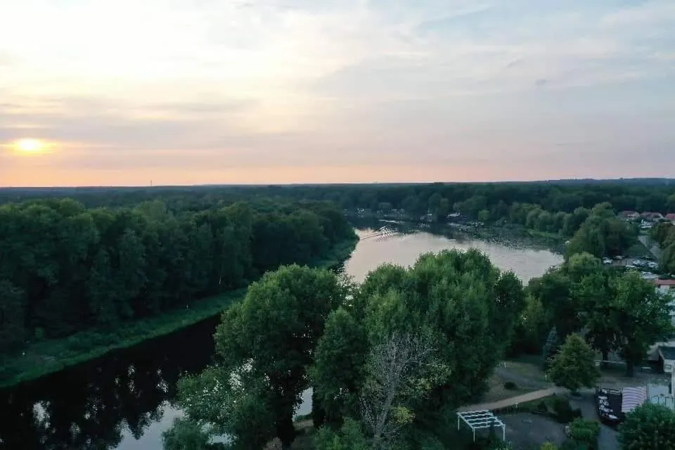 Natural landscape in Haus am Spreebogen