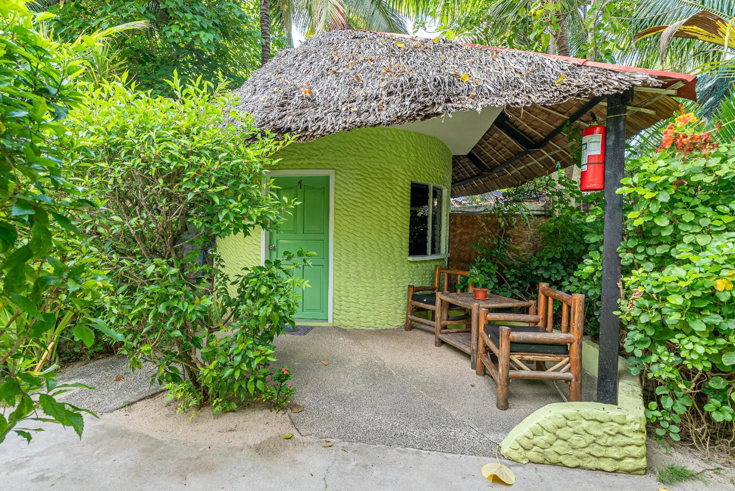 Patio in Victory Seaside Home