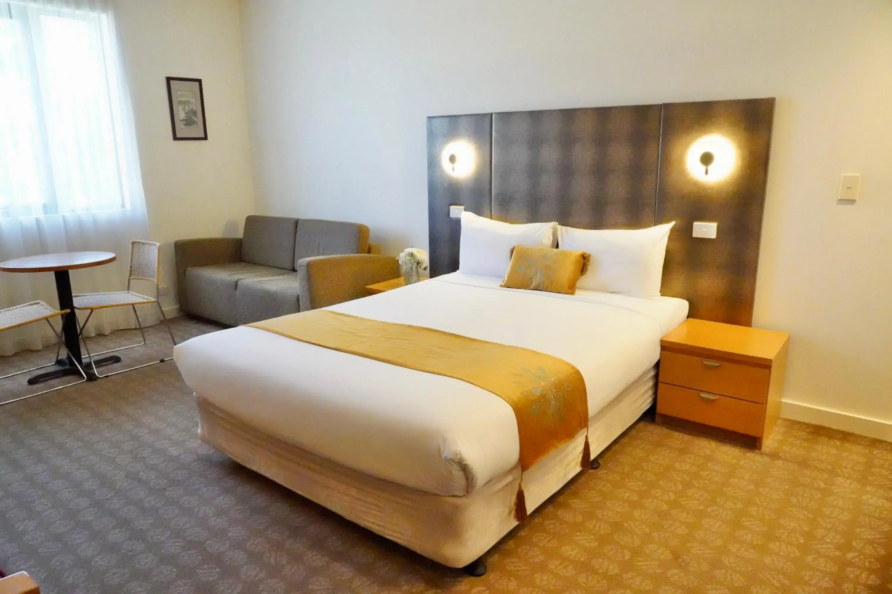 Bedroom, Bed in Golden Pebble Hotel Bedroom, Bed in Golden Pebble Hotel