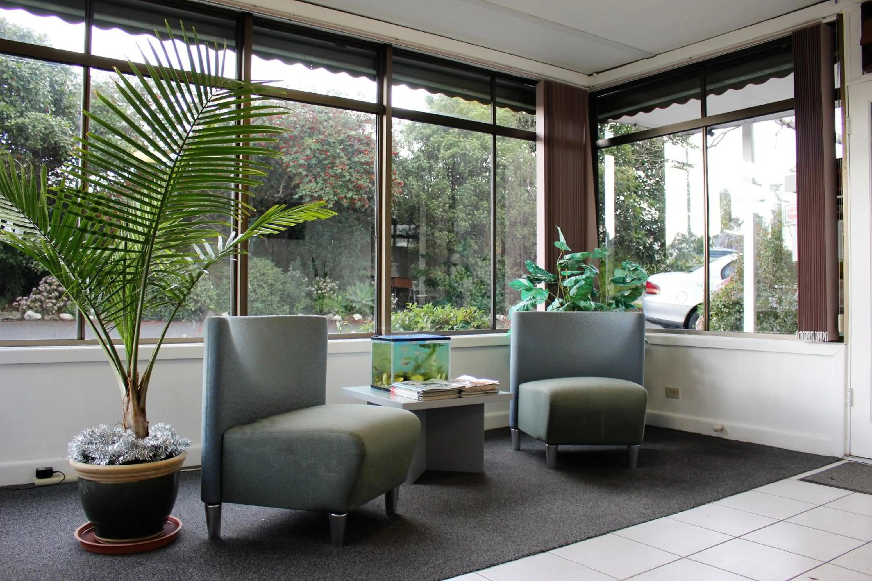 Lobby or reception in Motel Ringwood