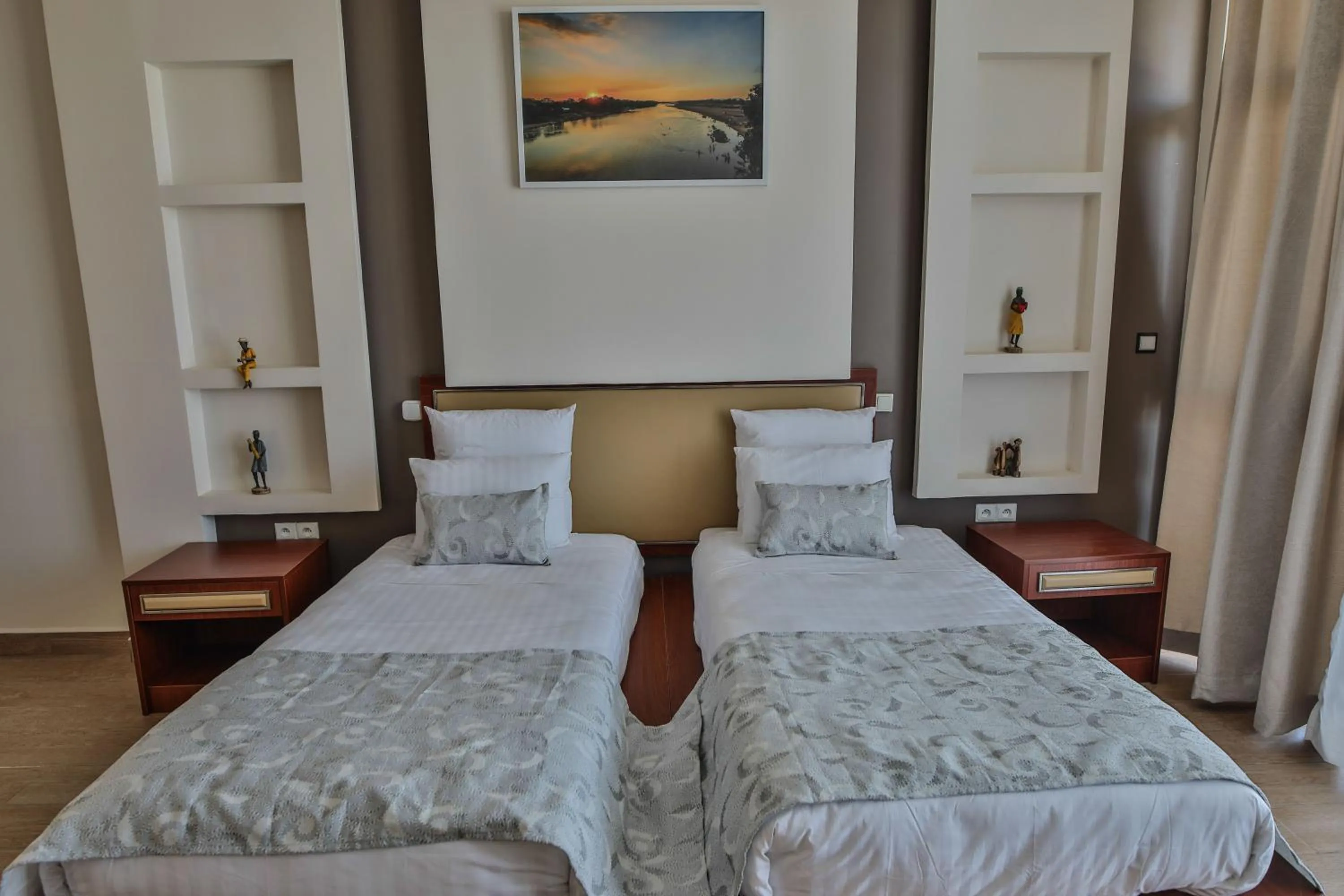 Bed in Hôtel MENABE'L