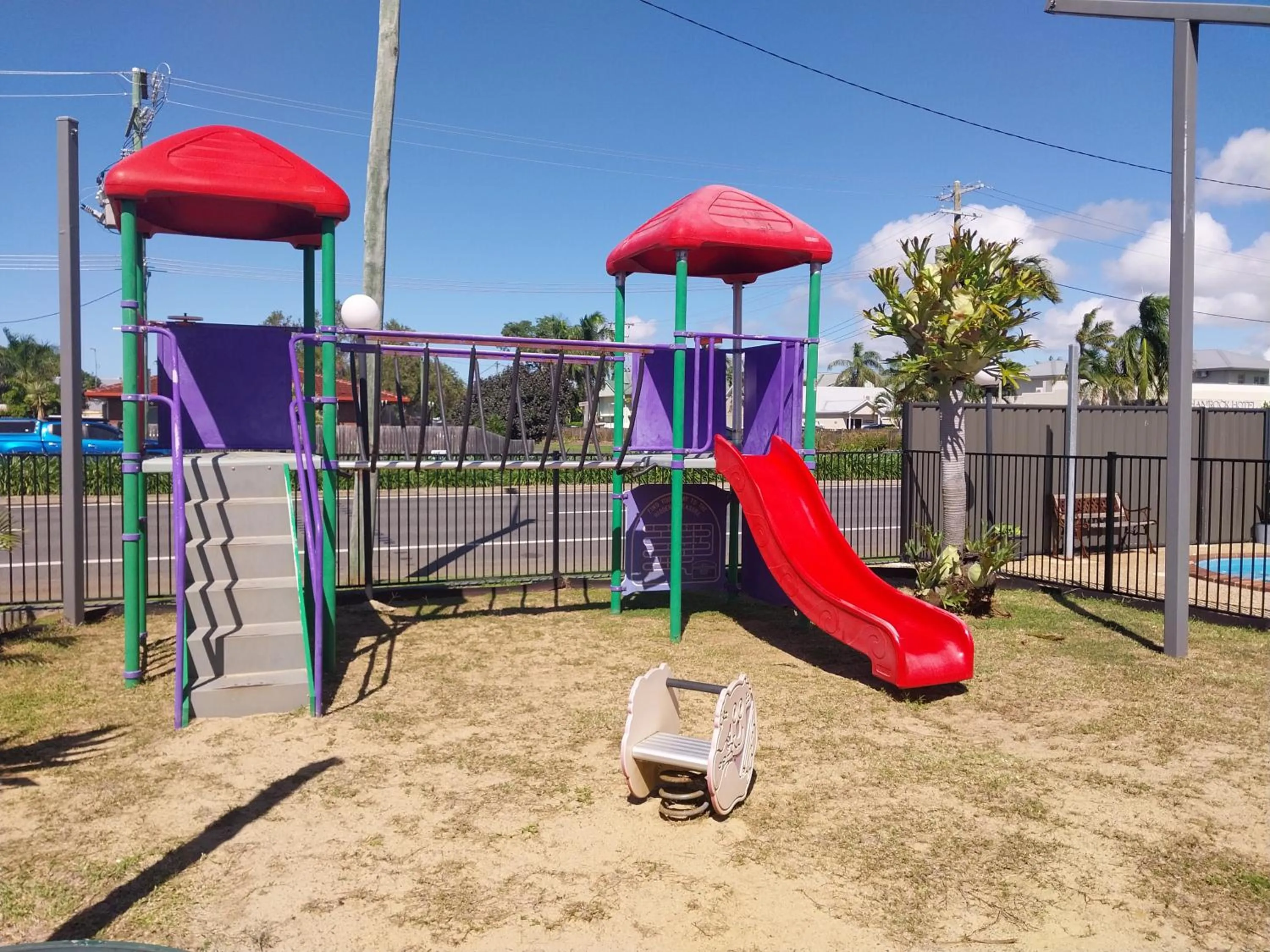 Children play ground in Tropic Coast Motel