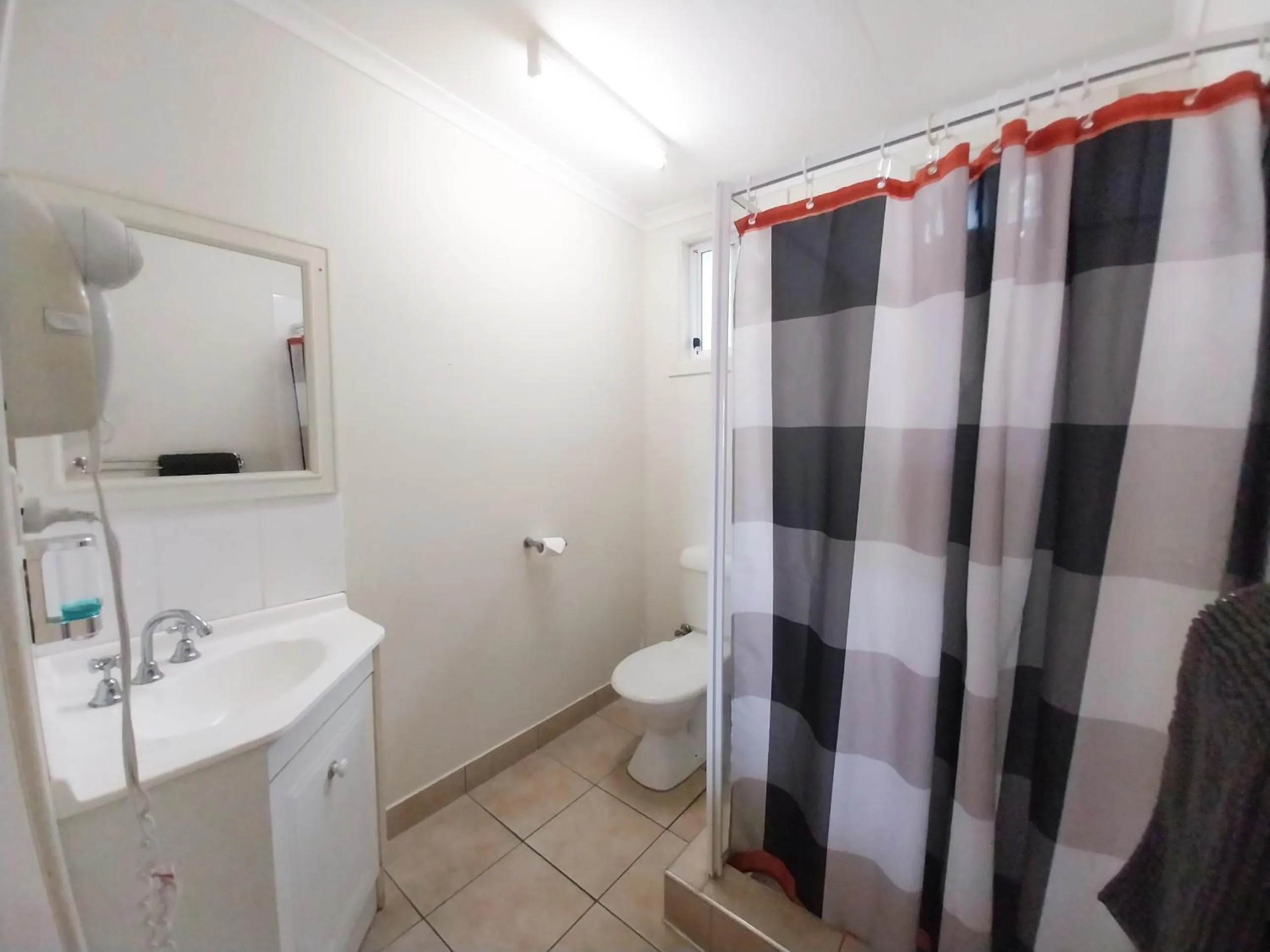 Shower in Tropic Coast Motel