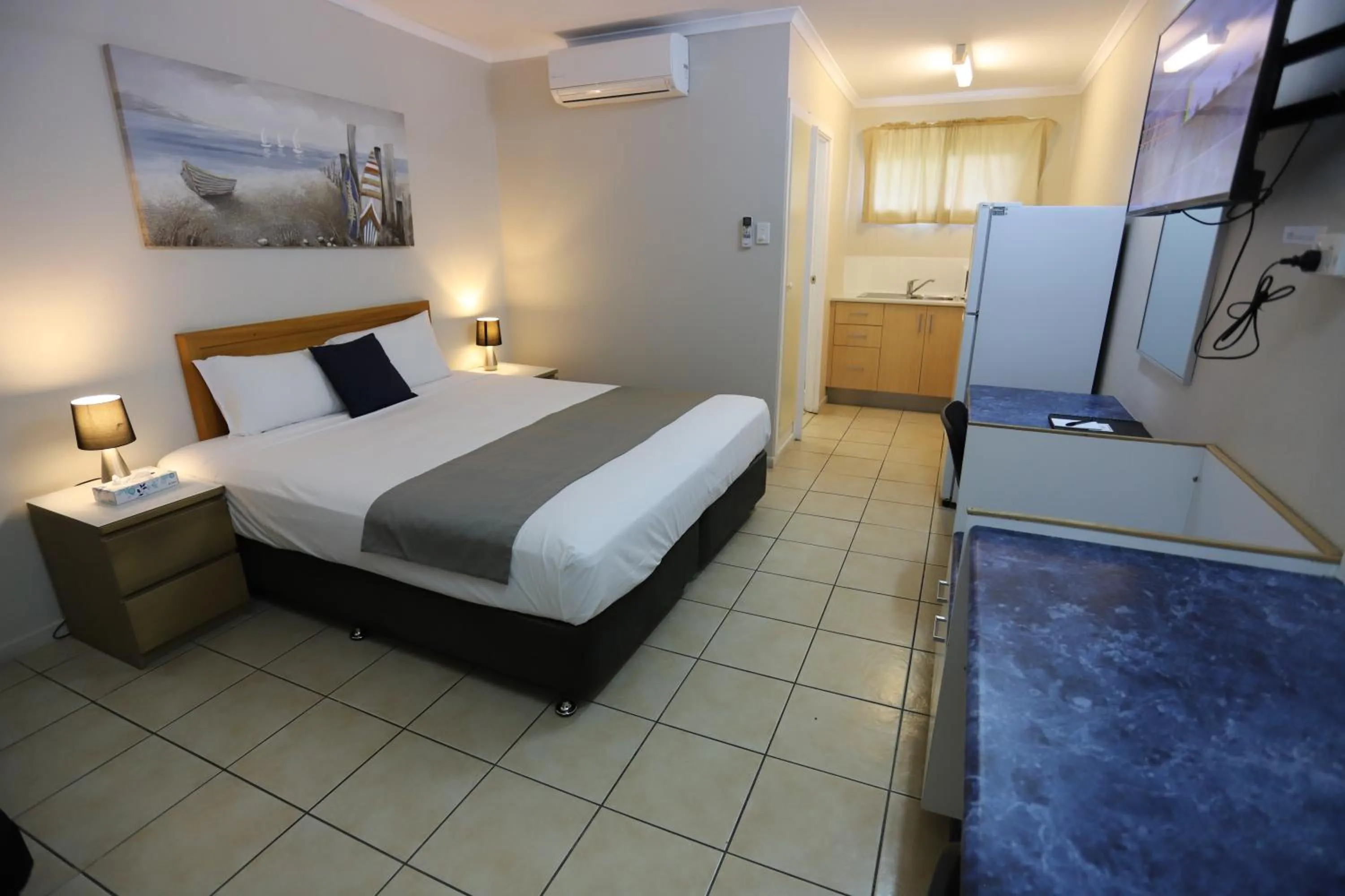 Bed in Tropic Coast Motel