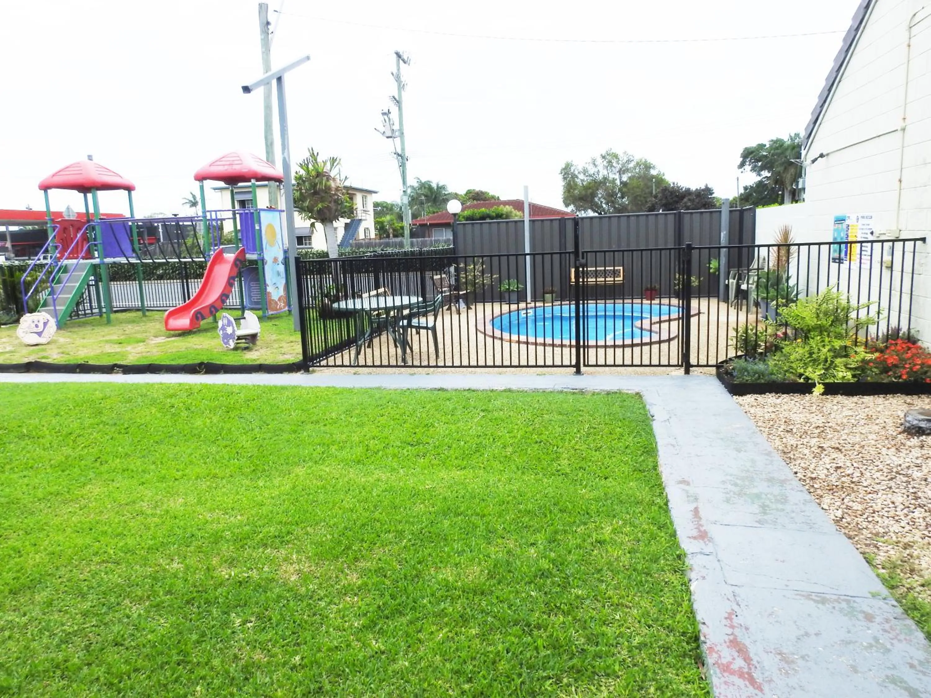 Children play ground in Tropic Coast Motel