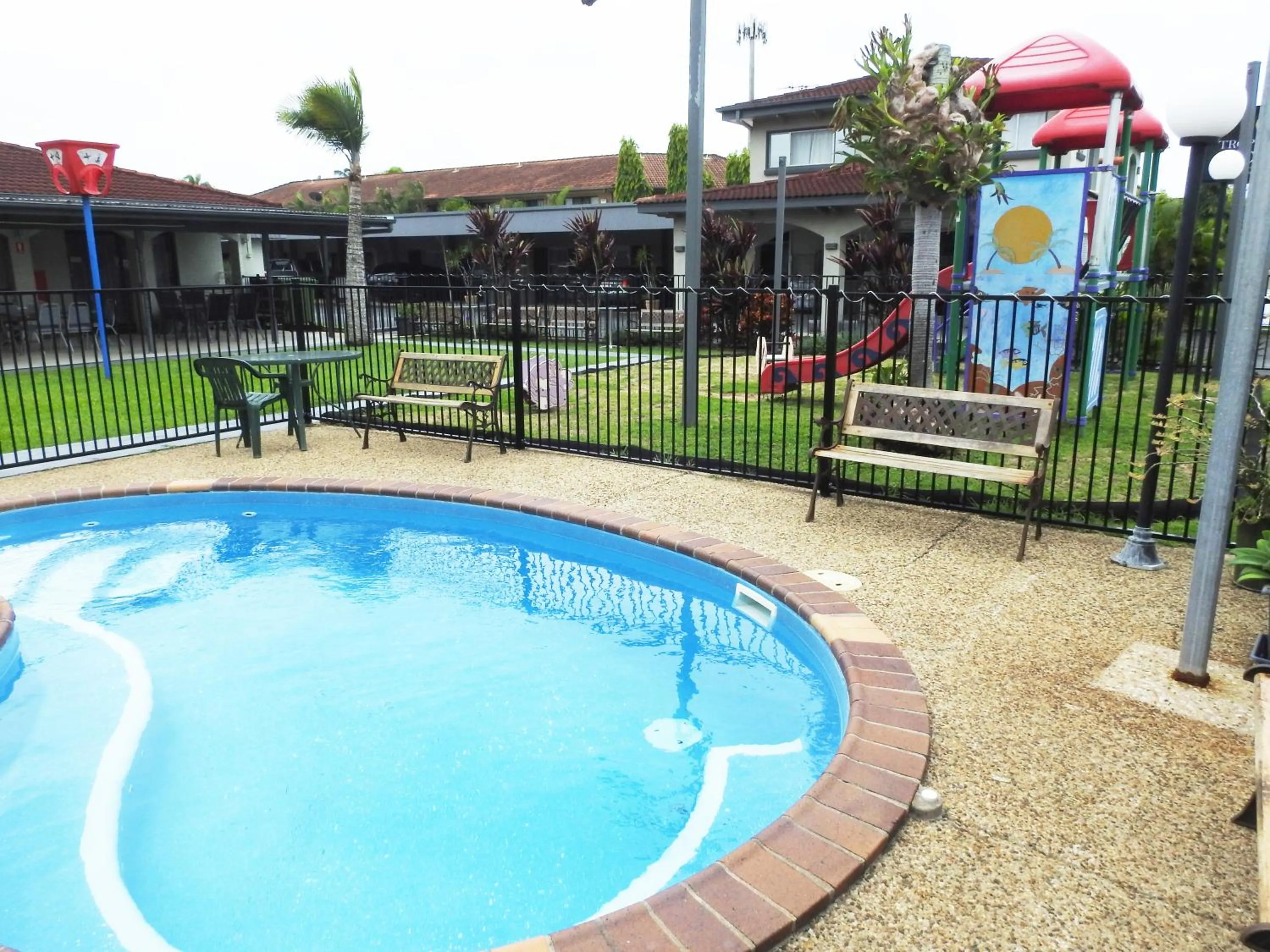 Children play ground in Tropic Coast Motel