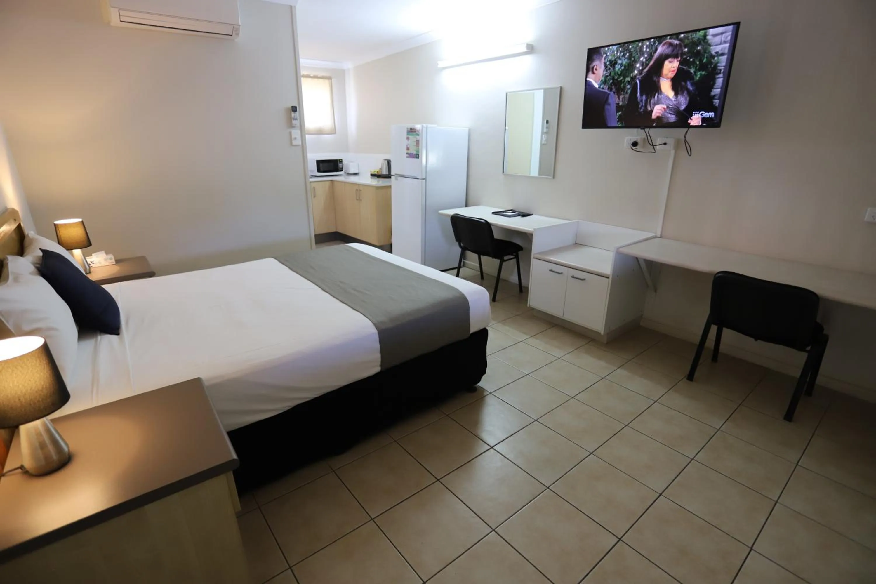 Bed in Tropic Coast Motel