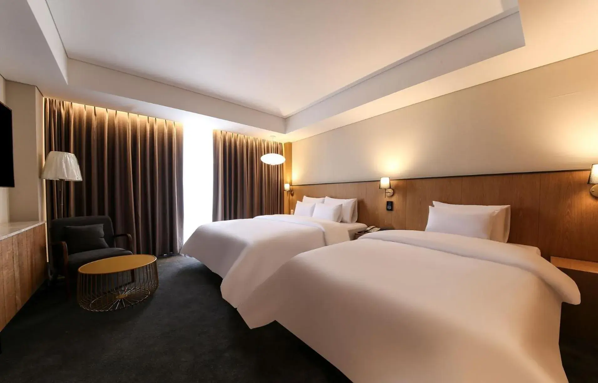 Photo of the whole room, Bed in Gwangju HOUND Hotel Photo of the whole room, Bed in Gwangju HOUND Hotel