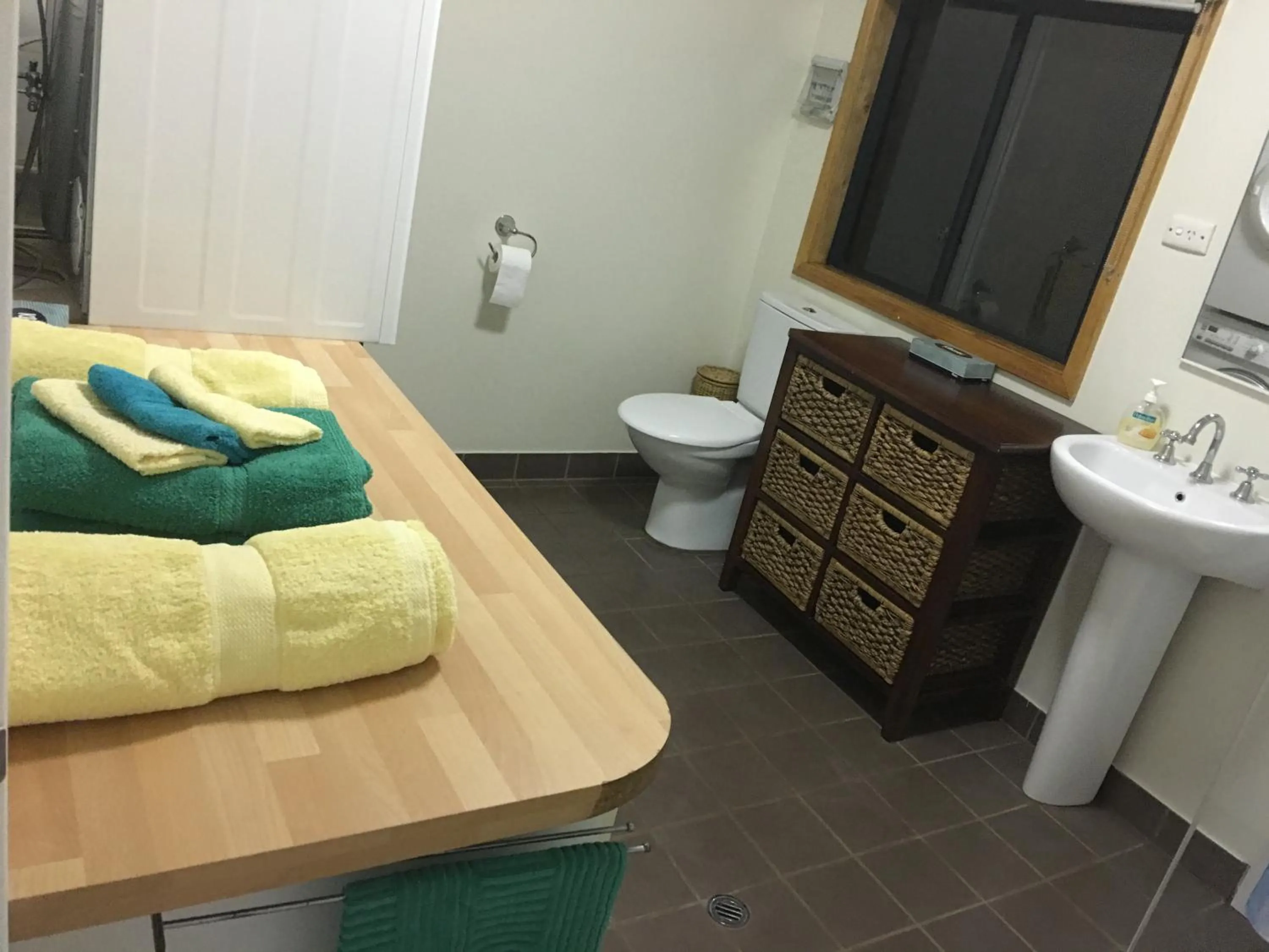 Bathroom in Jarrah Glen Cabins