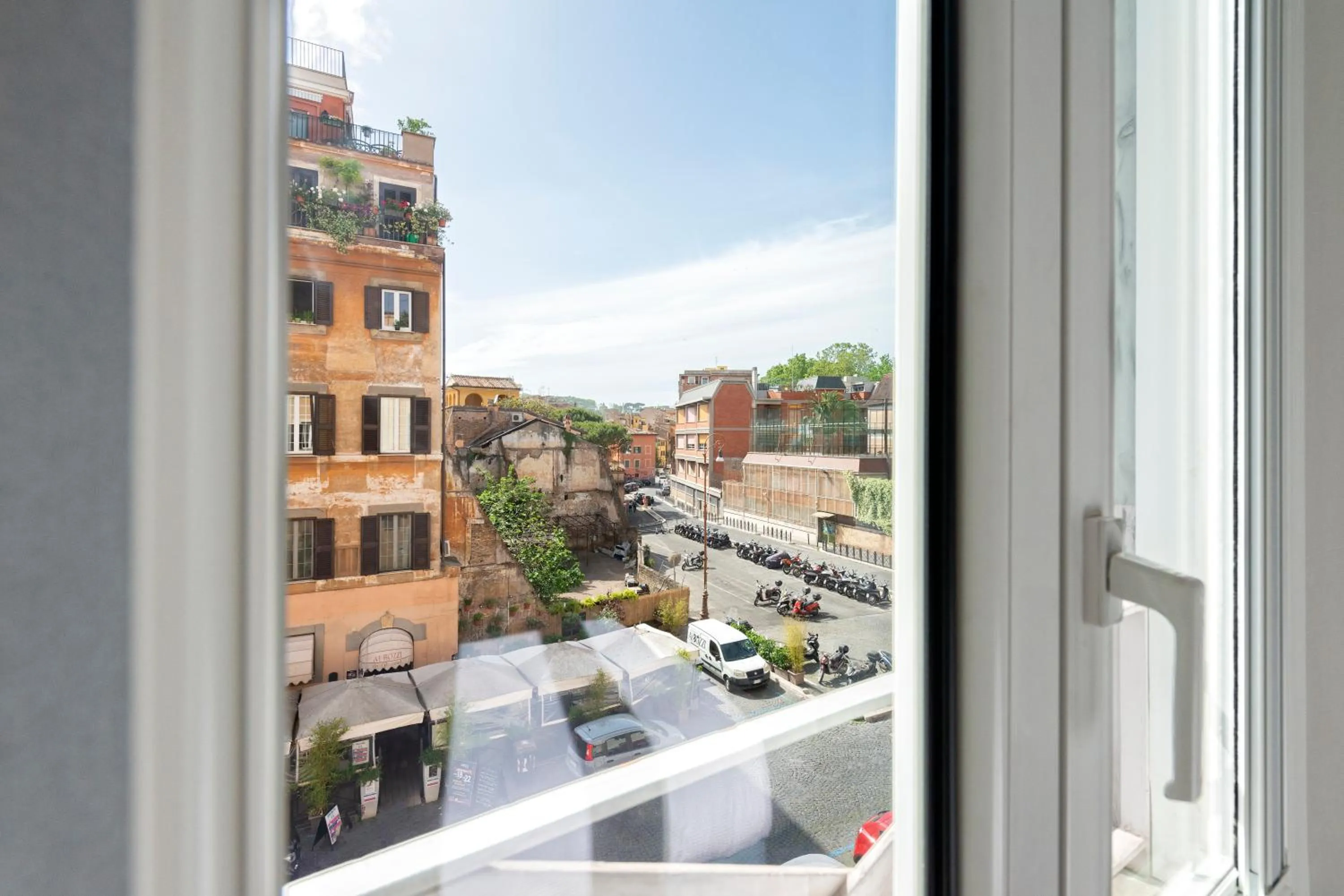 City view in Giuditta in Trastevere