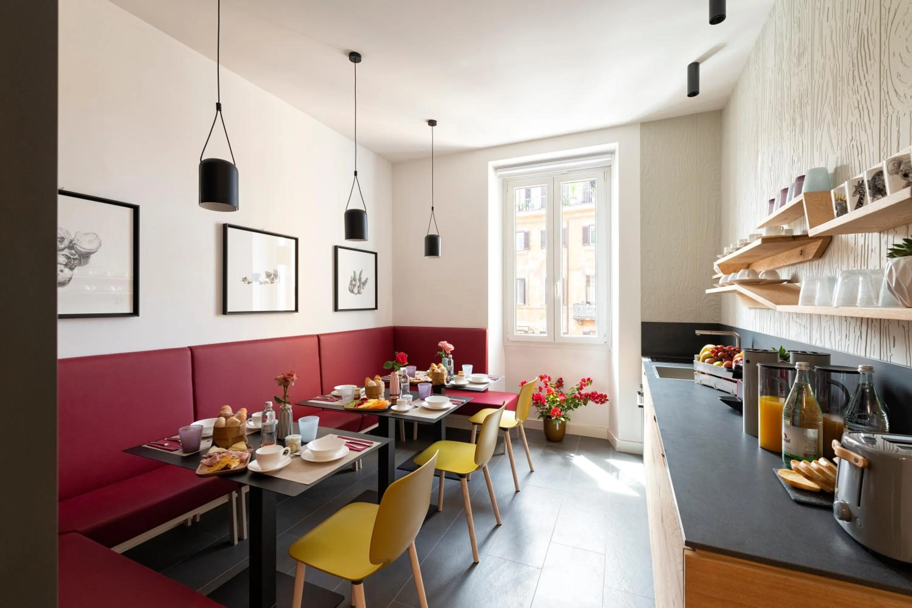 Food and drinks in Giuditta in Trastevere