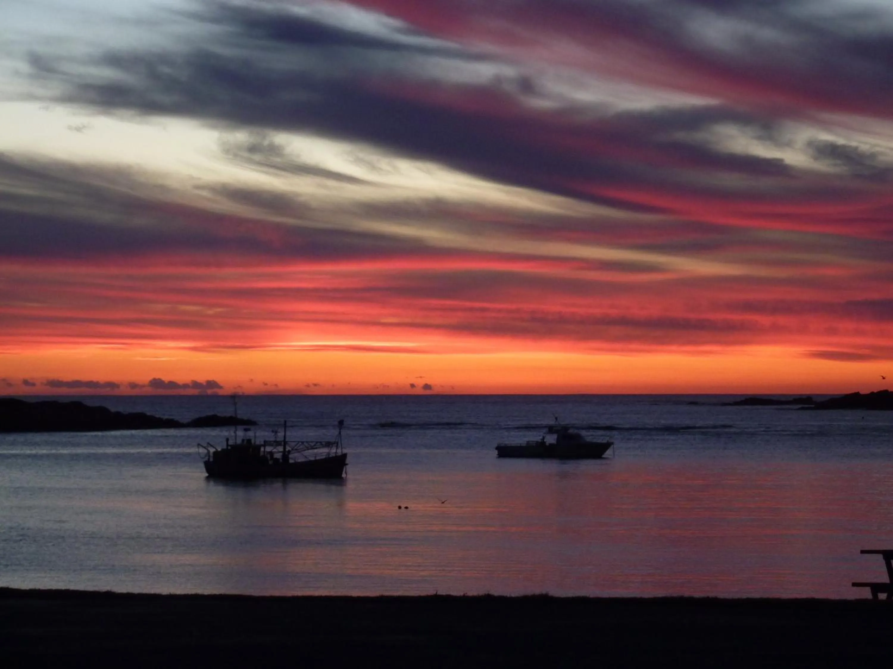 Sea view in Island Breeze Motel