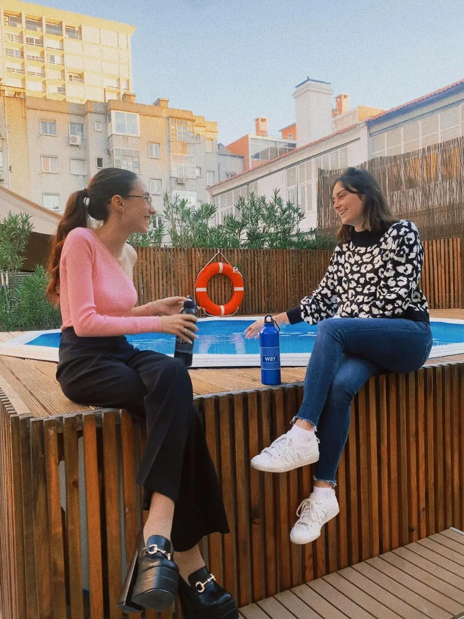 Swimming pool in WOT Lisbon Nomad Swimming pool in WOT Lisbon Nomad