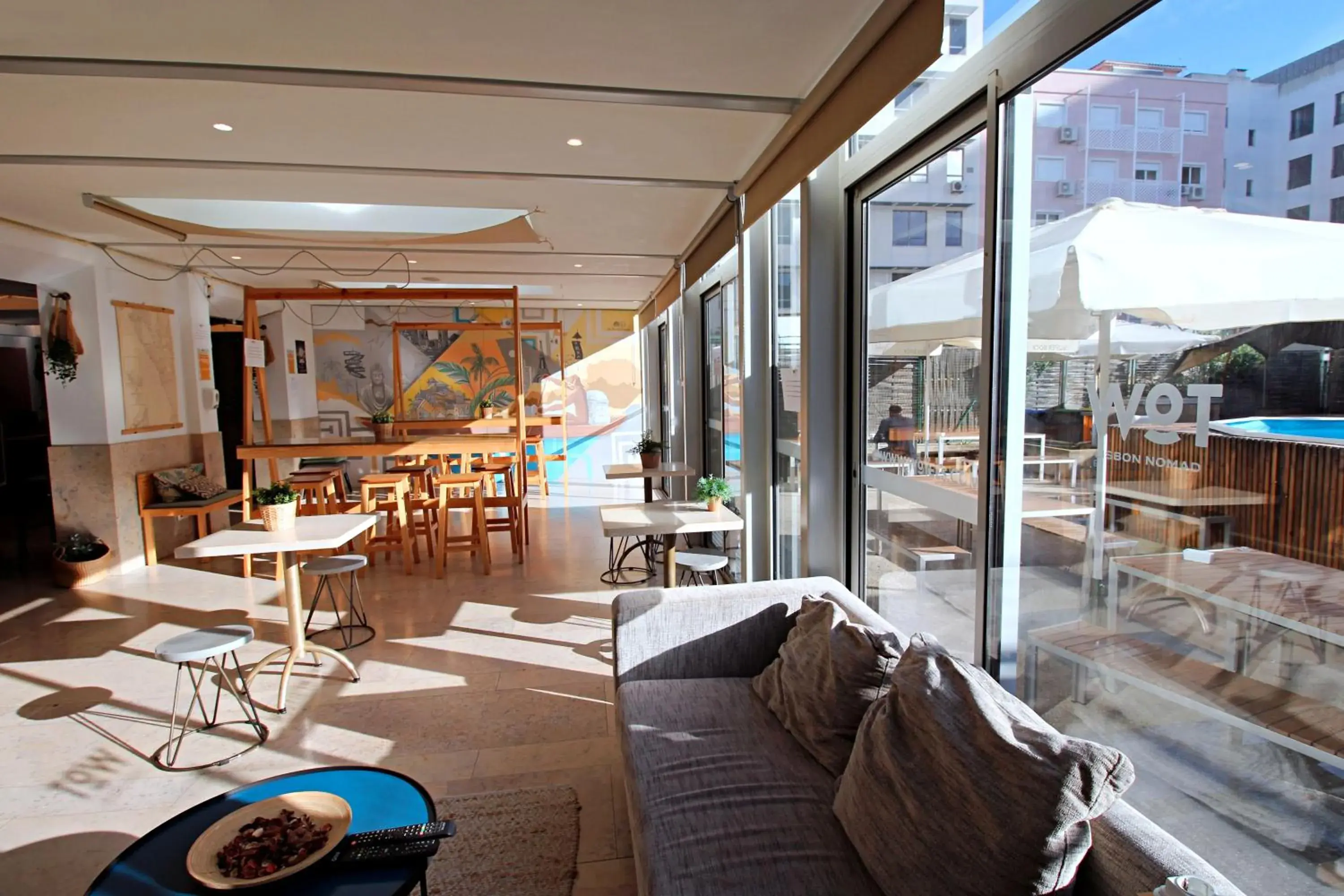 Living room in WOT Lisbon Nomad Living room in WOT Lisbon Nomad