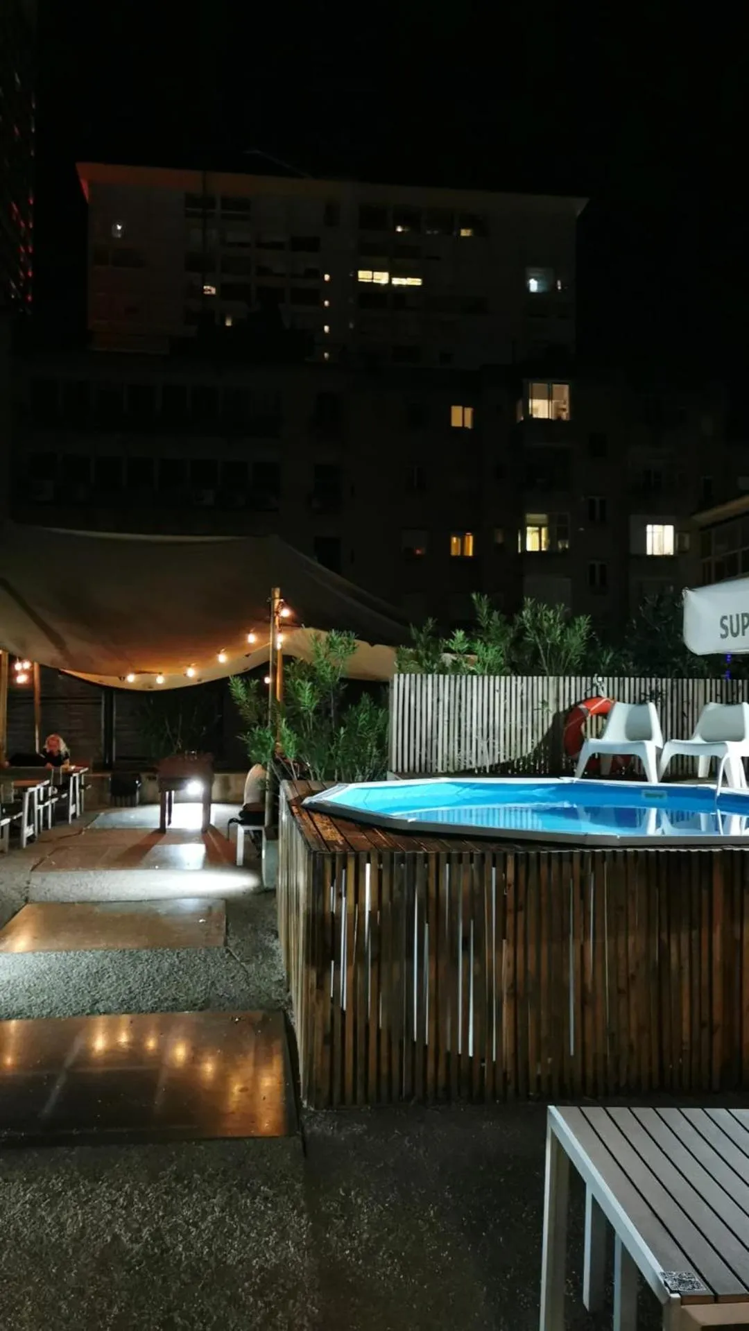 Swimming pool in WOT Nomad Social