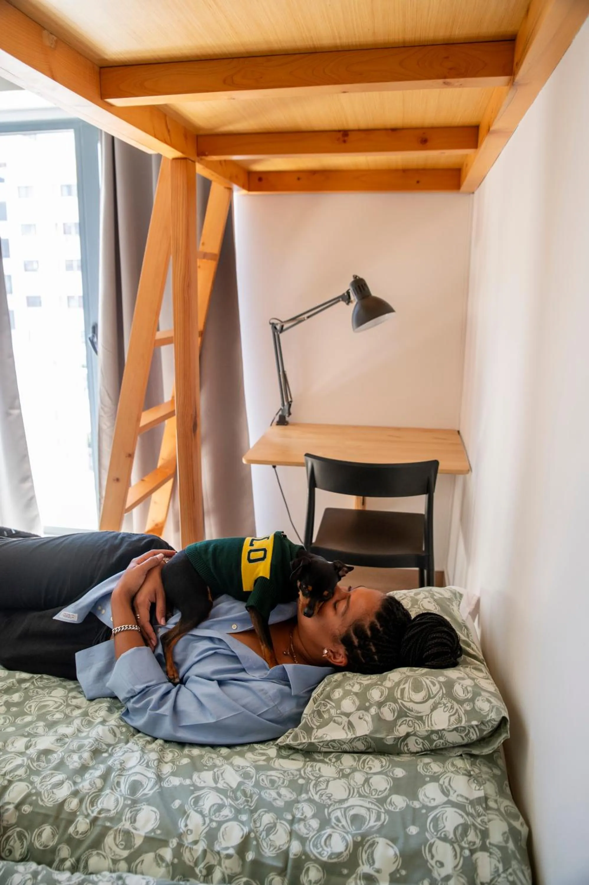 Bed in WOT Nomad Social