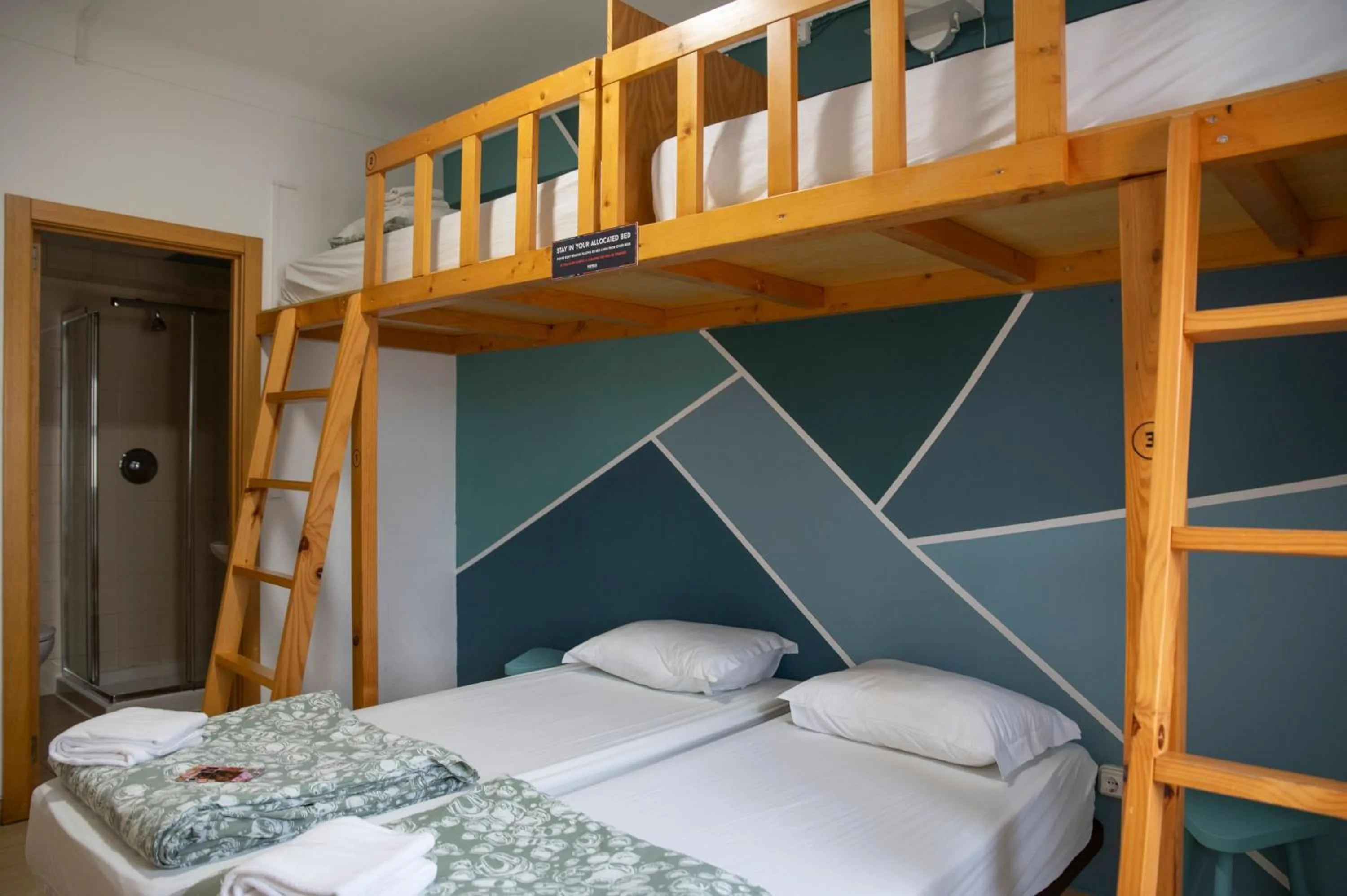 Bed in WOT Nomad Social