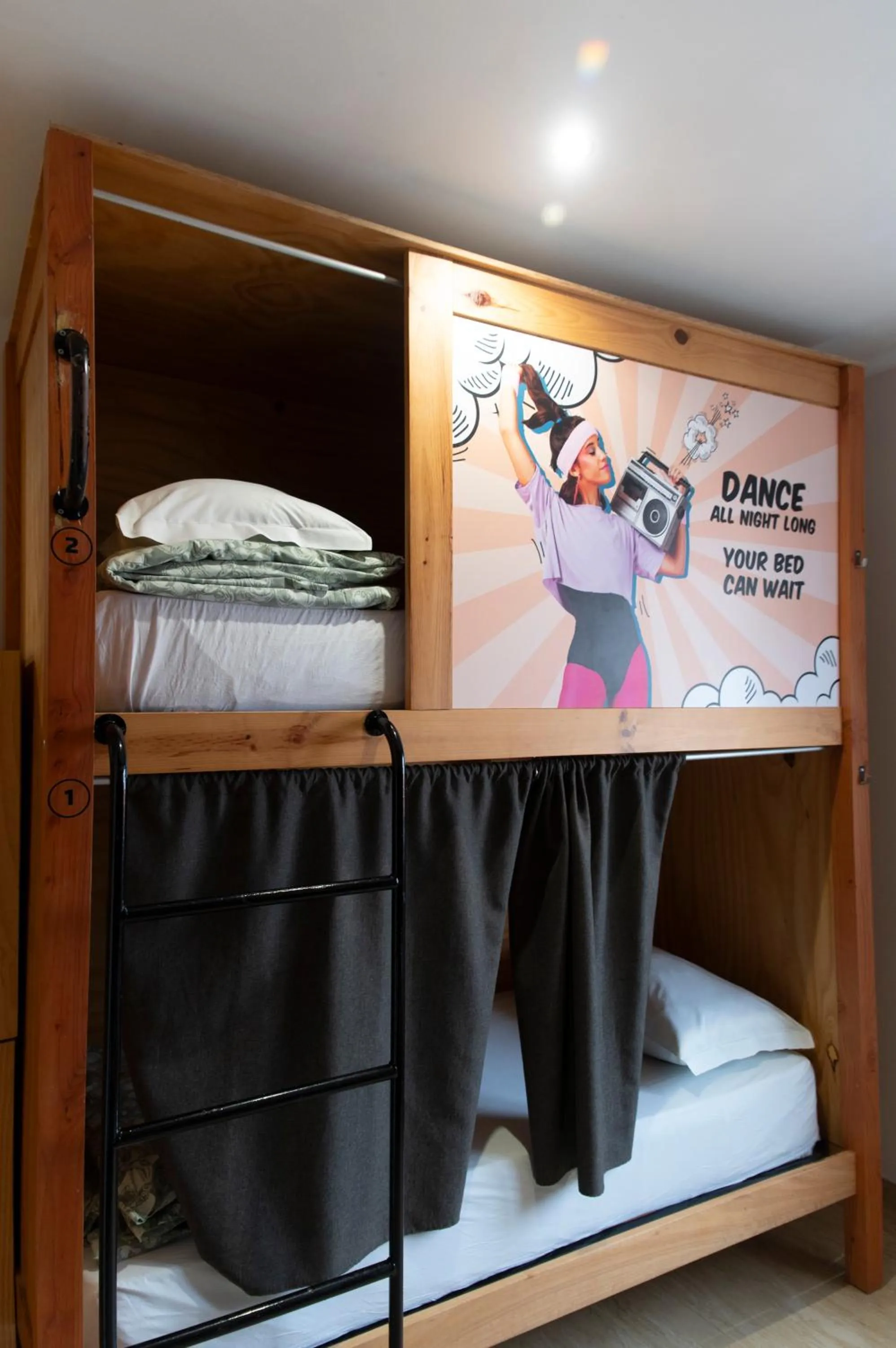 Bed in WOT Nomad Social