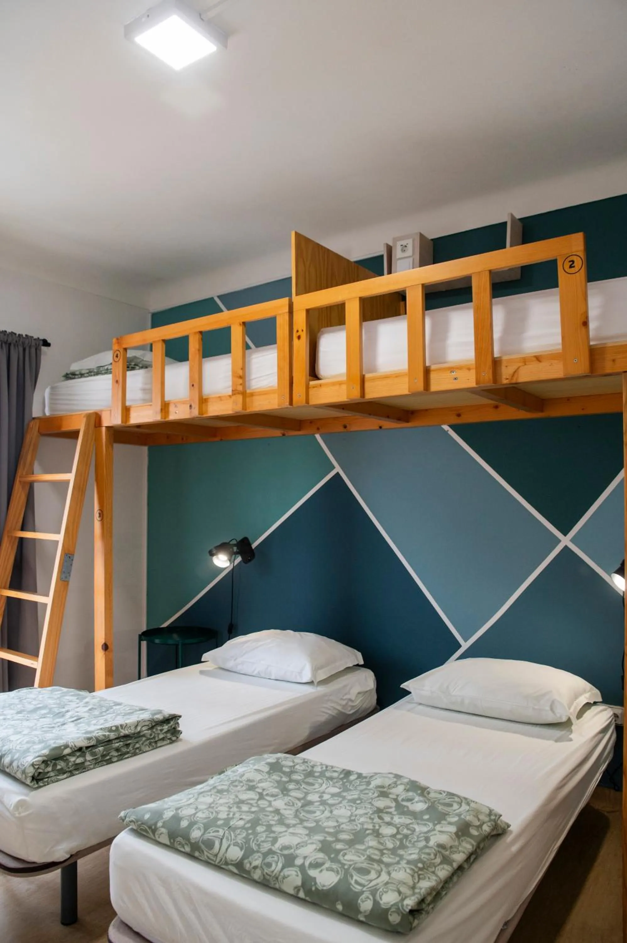 Bedroom, Bed in WOT Nomad Social