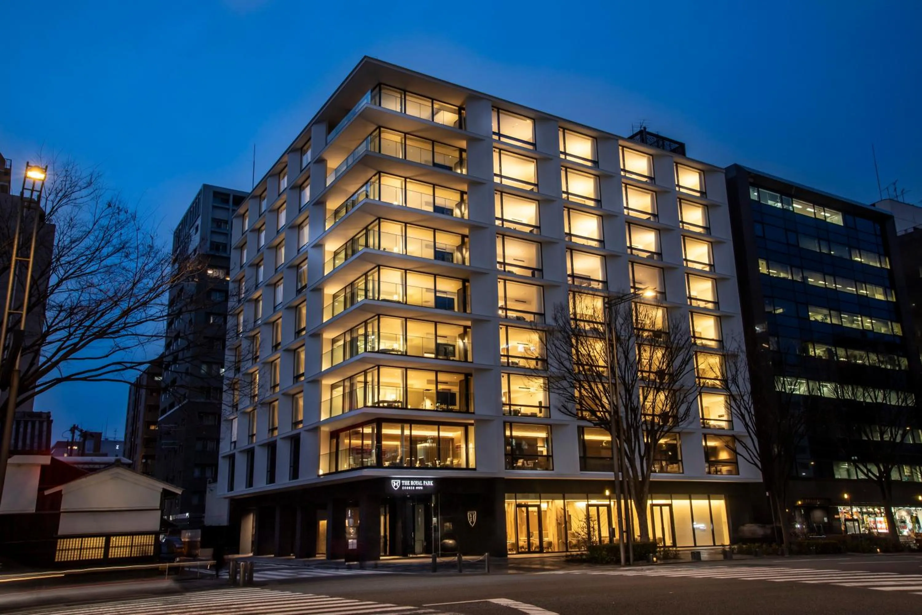 Property building in The Royal Park Hotel Iconic Kyoto