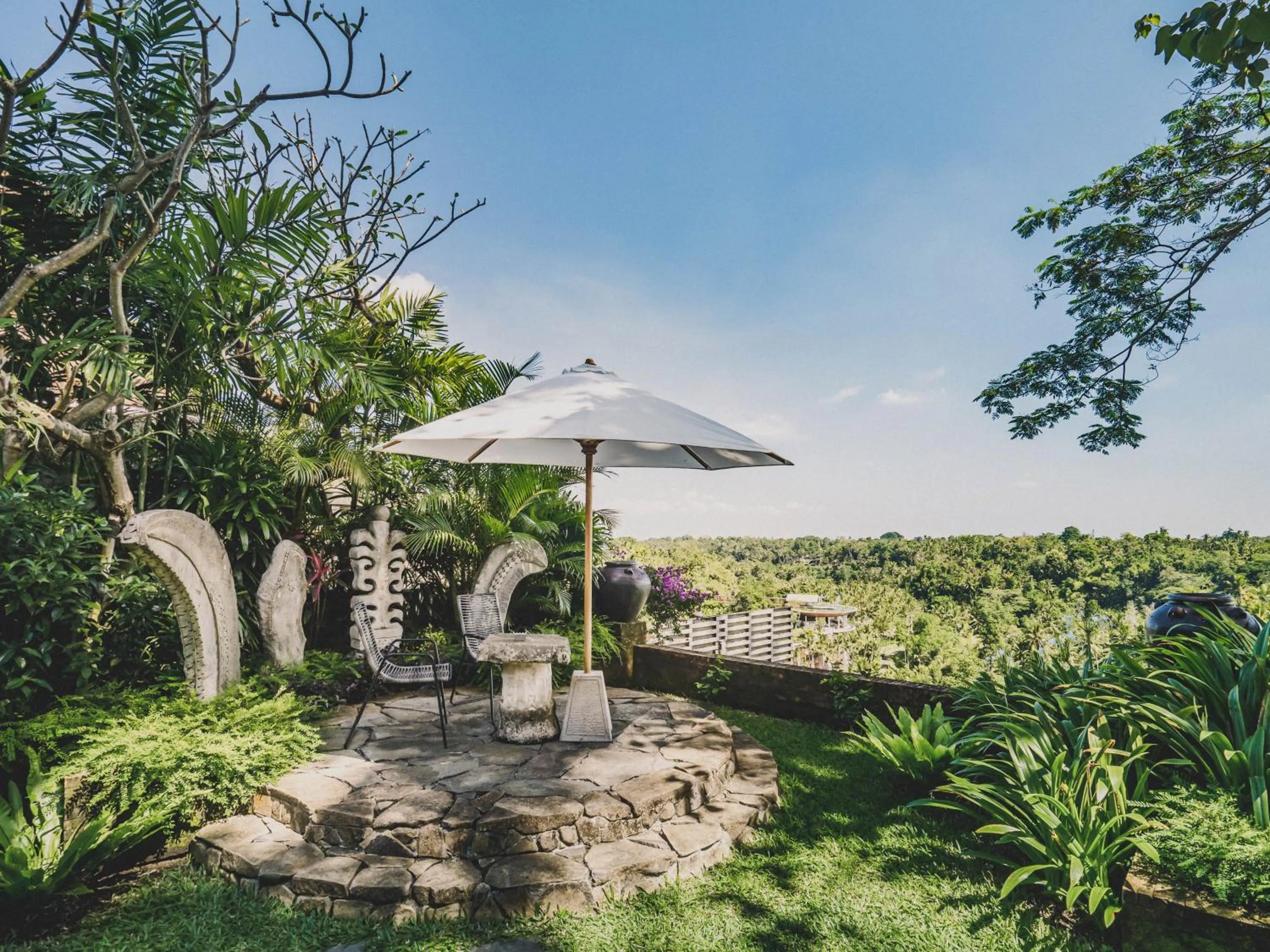 Natural landscape in The Sayan House Villas