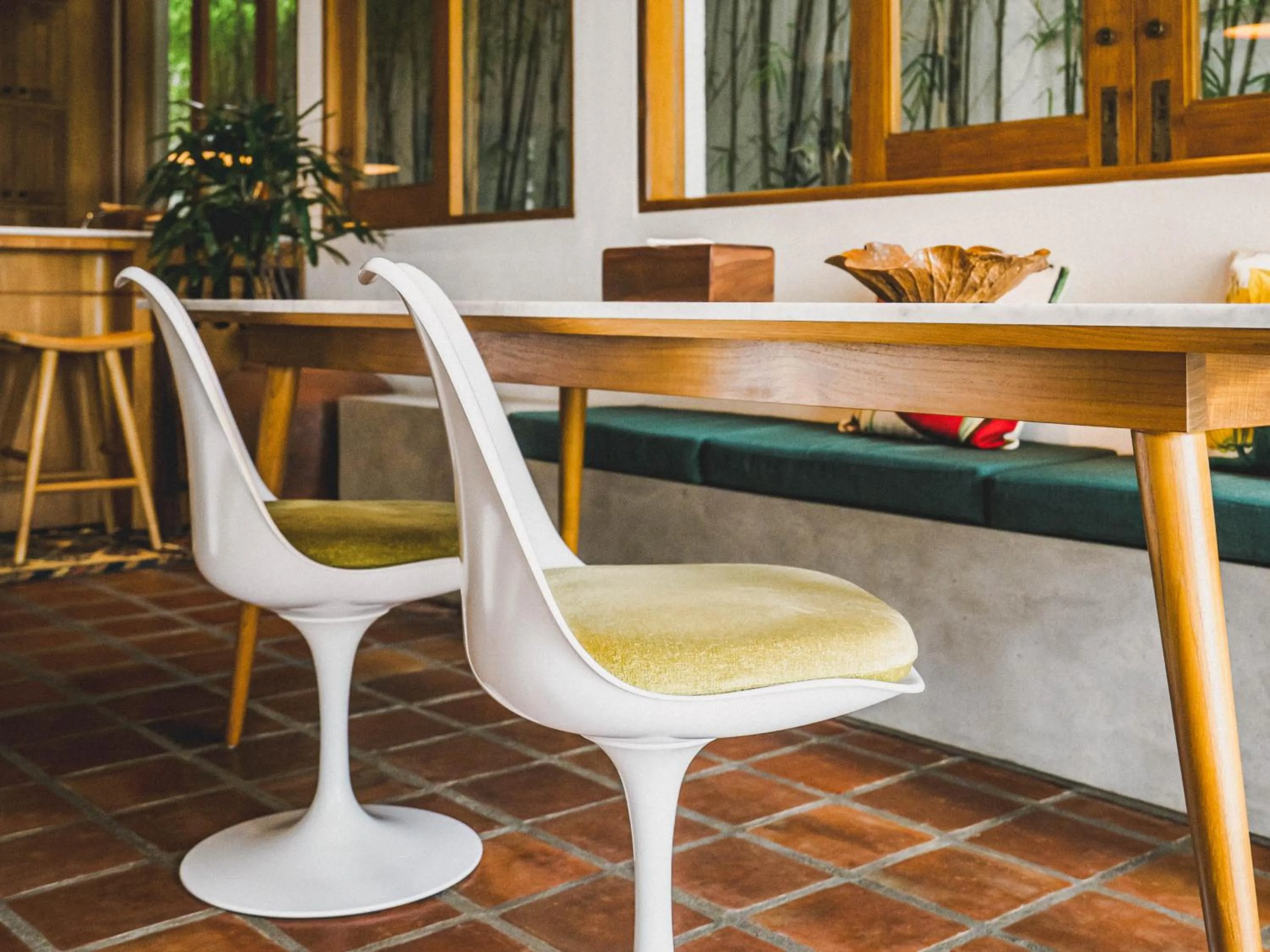 Living room in The Sayan House Villas