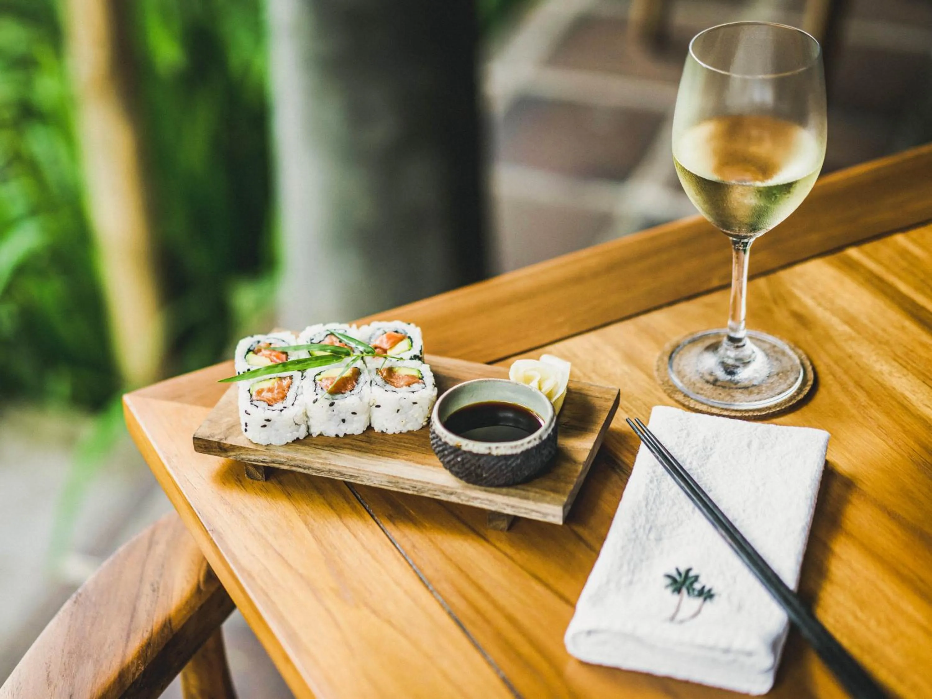 Food and drinks in The Sayan House Villas