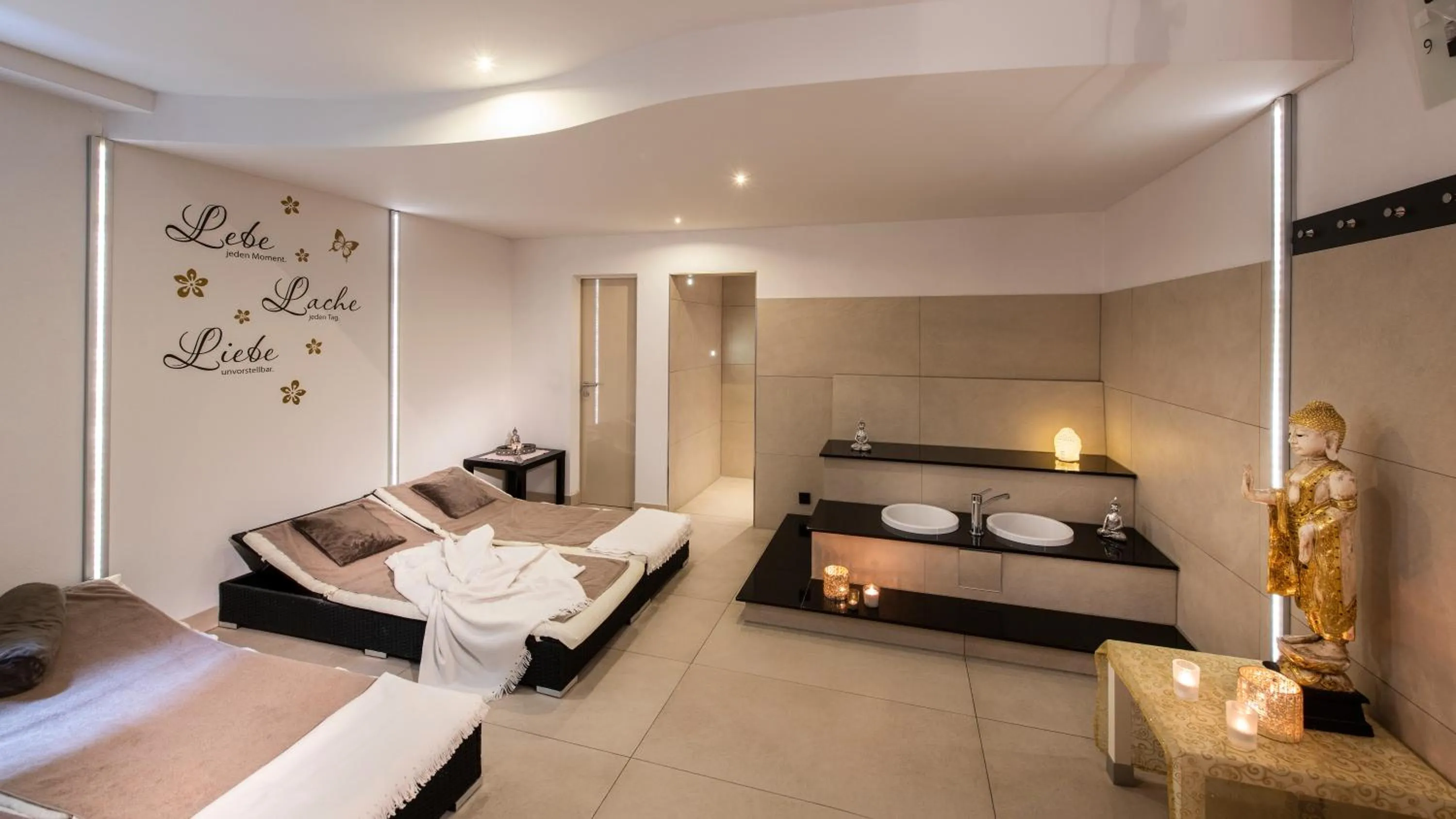 Bed in Sporthotel Bernrieder Hof GmbH