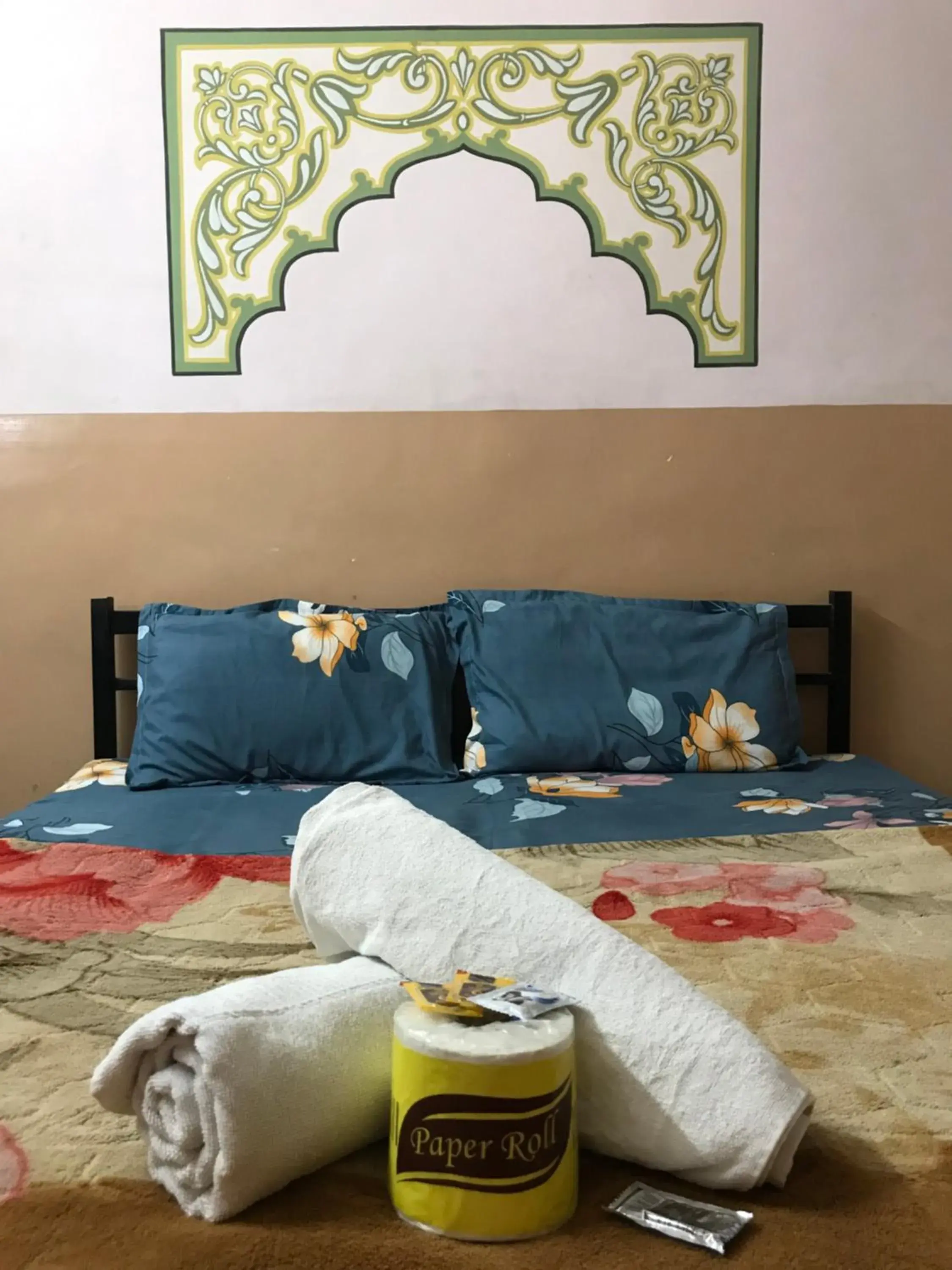 Bed in Jamna Vilas Guest House and Restaurant Bed in Jamna Vilas Guest House and Restaurant