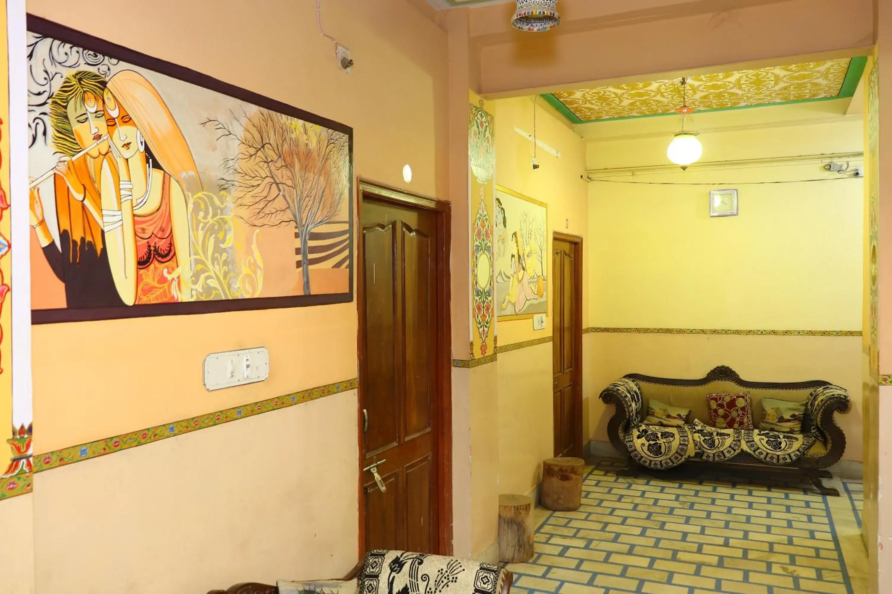 Lobby or reception in Jamna Vilas Guest House and Restaurant Lobby or reception in Jamna Vilas Guest House and Restaurant