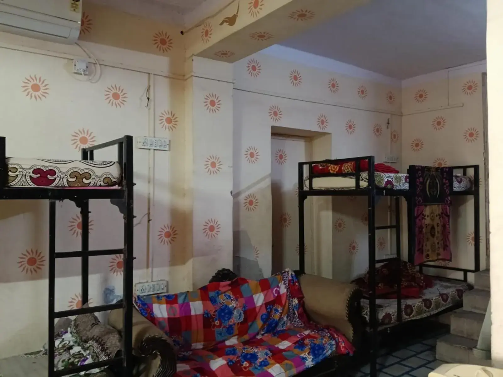 Bed in Jamna Vilas Guest House and Restaurant Bed in Jamna Vilas Guest House and Restaurant