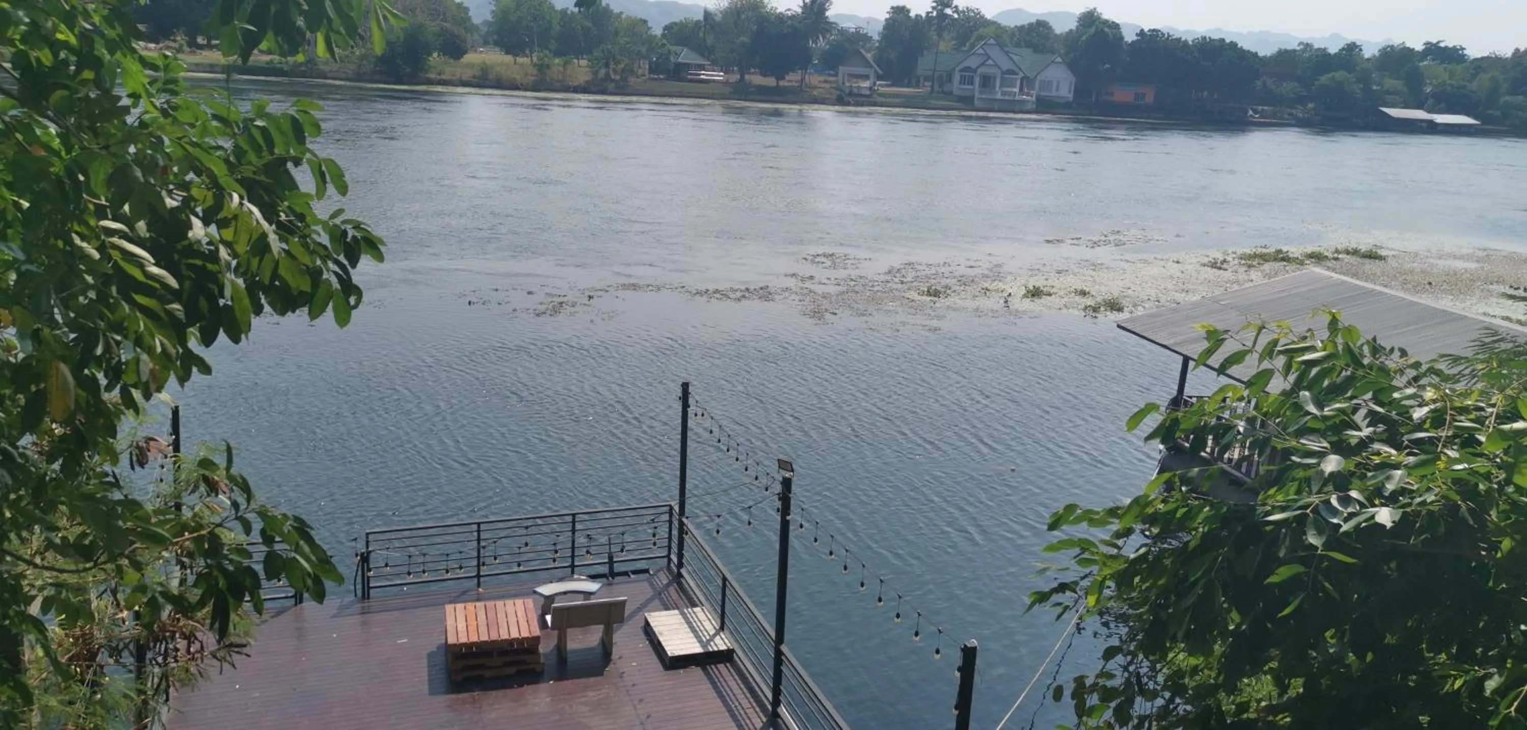 Natural landscape in T & T Hostel Kanchanaburi