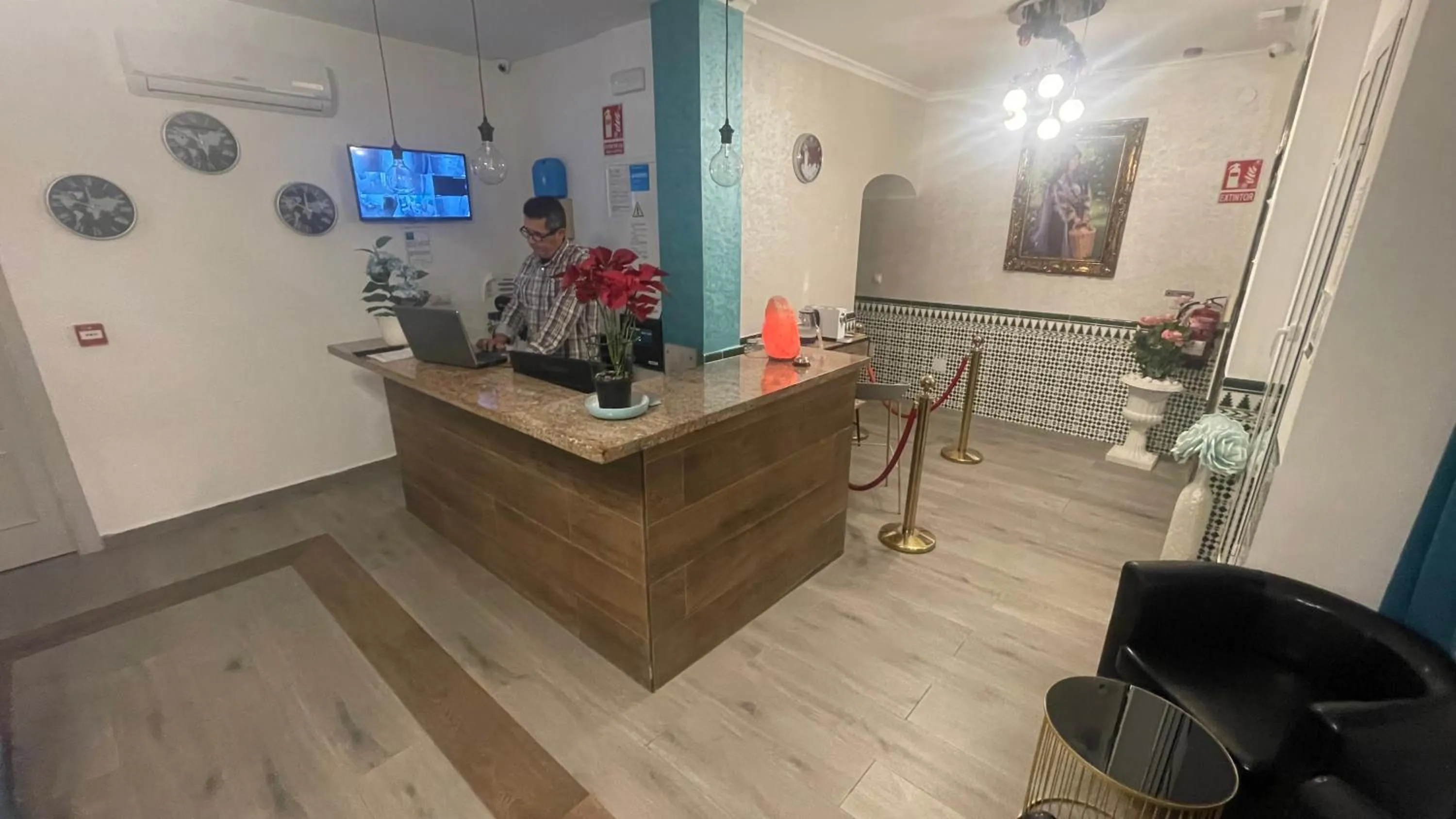 Lobby or reception in Hotel Boutique Andalucia